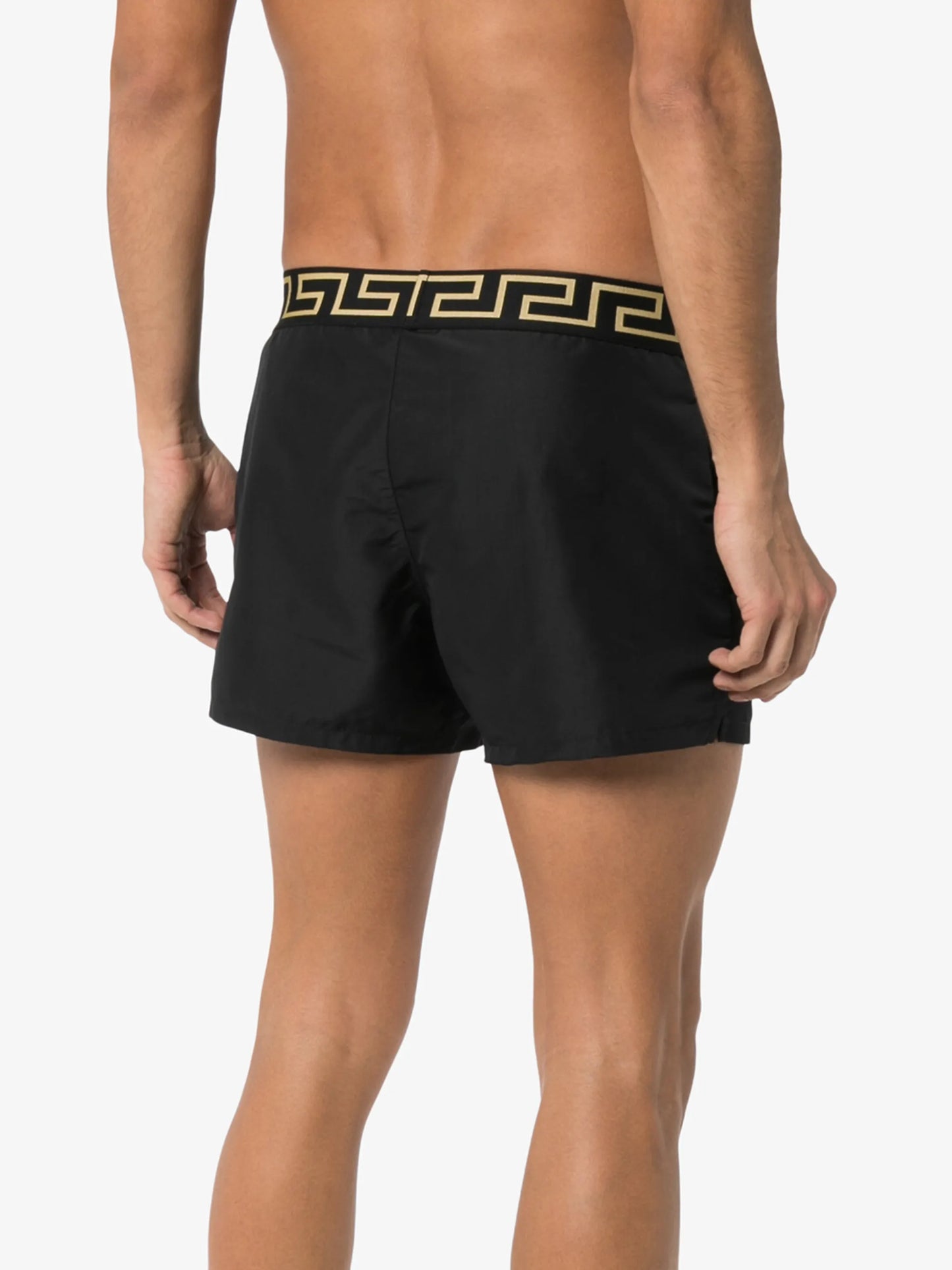 Greca Border swim shorts