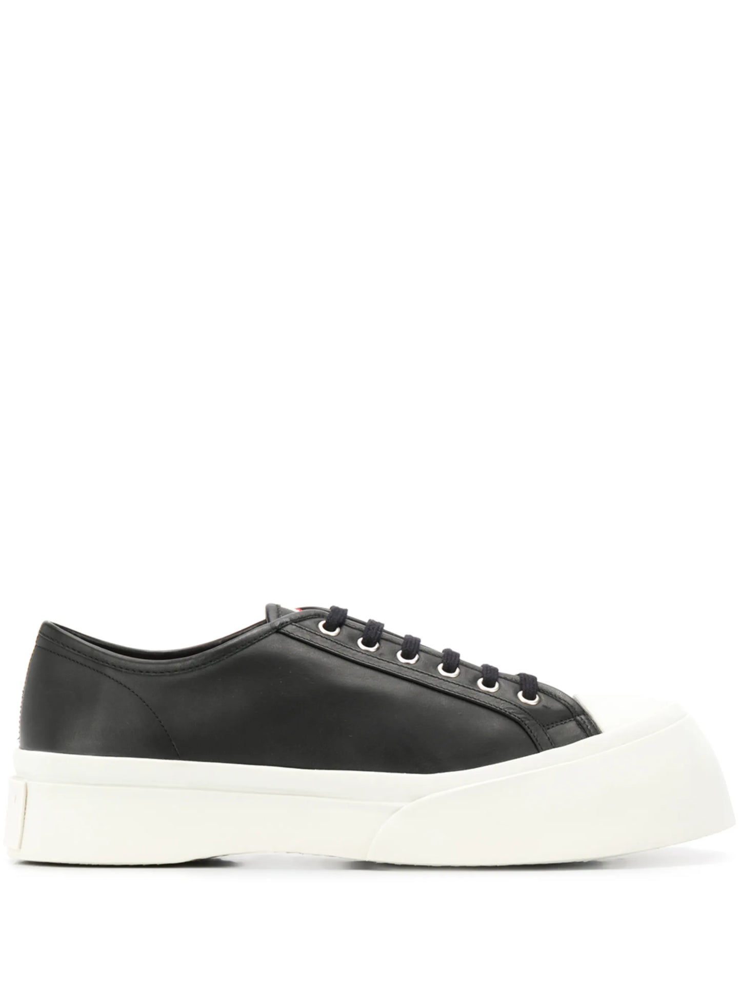 Pablo leather flatform sneakers
