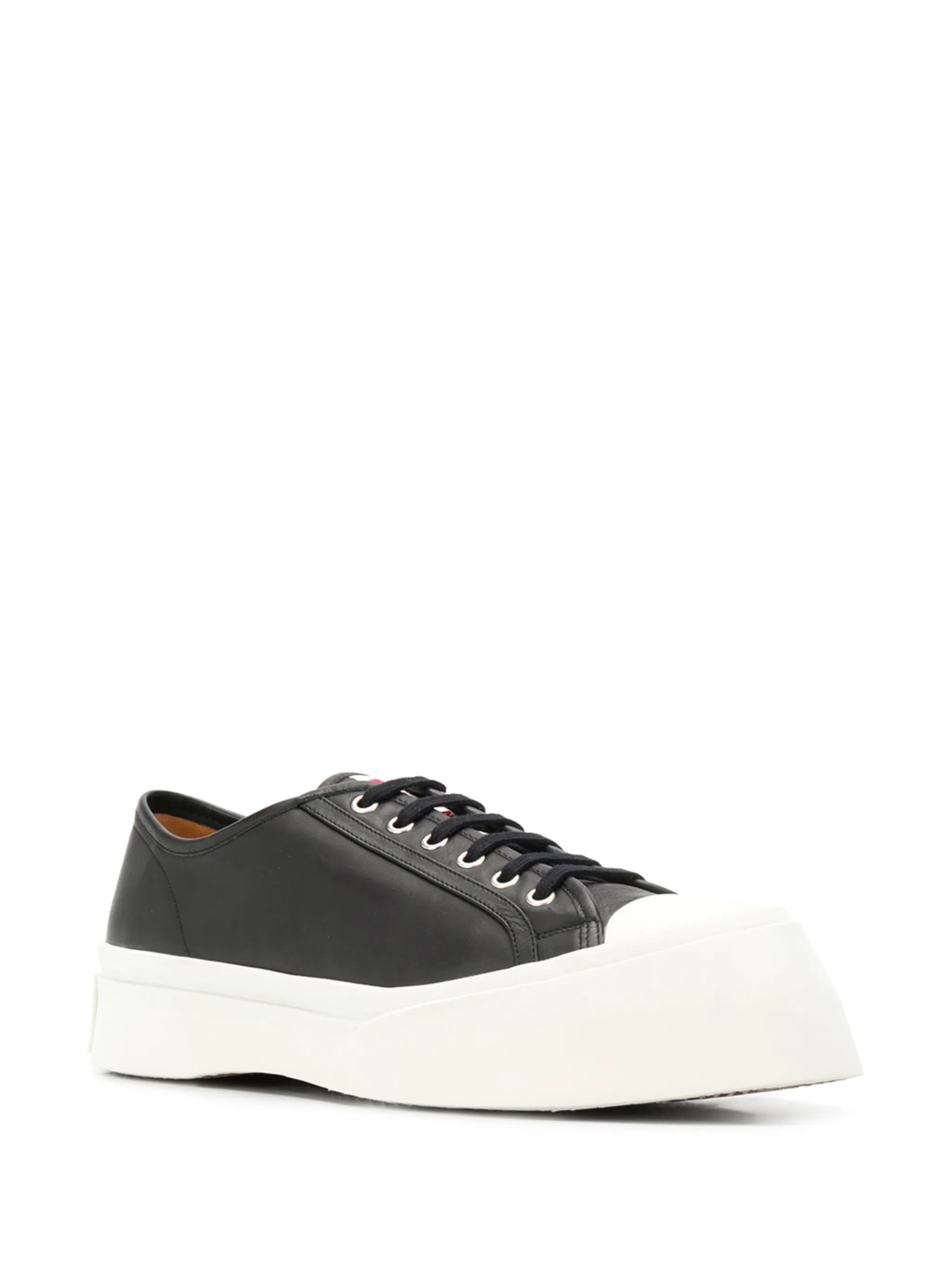 Pablo leather flatform sneakers