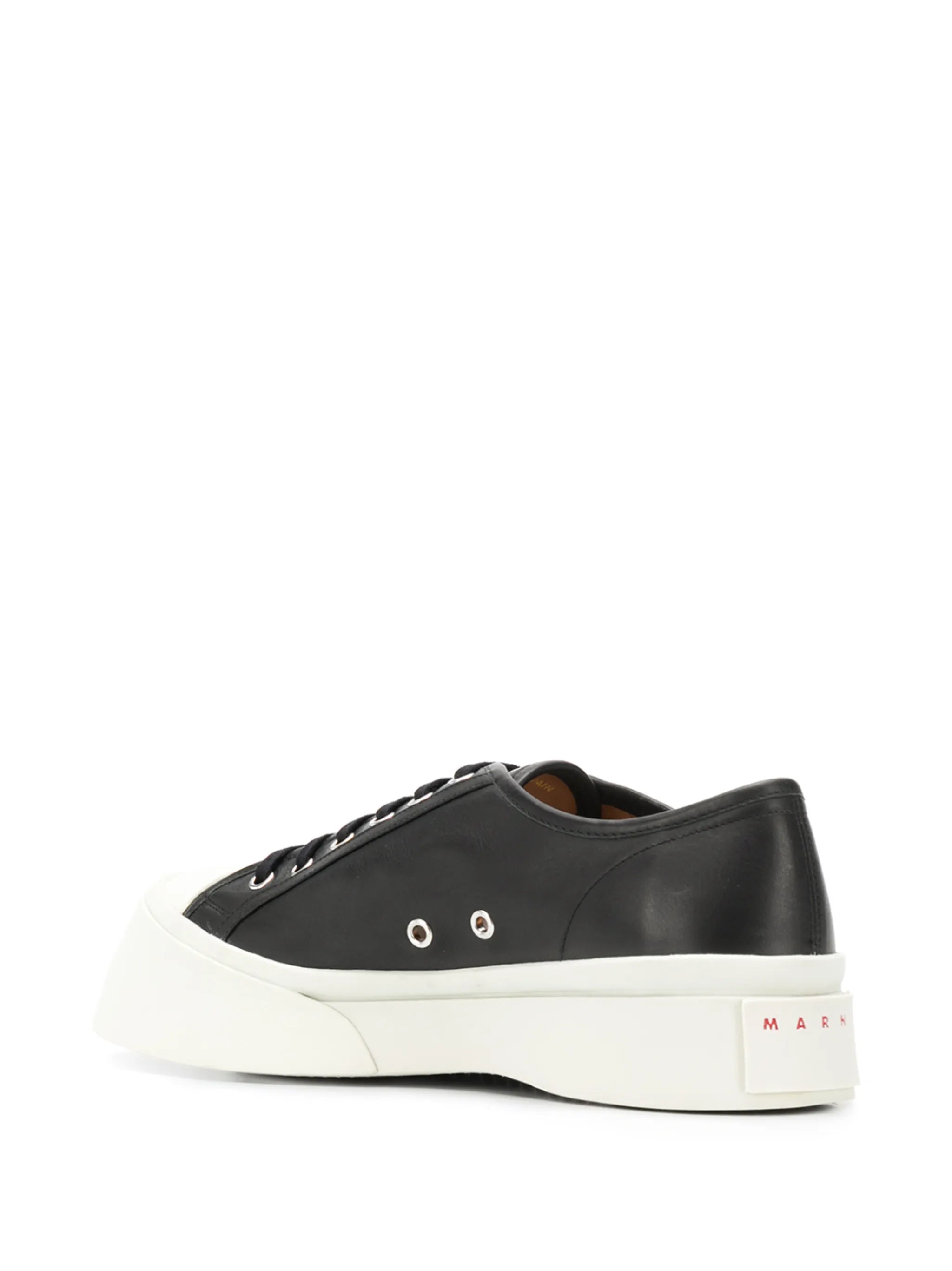 Pablo leather flatform sneakers