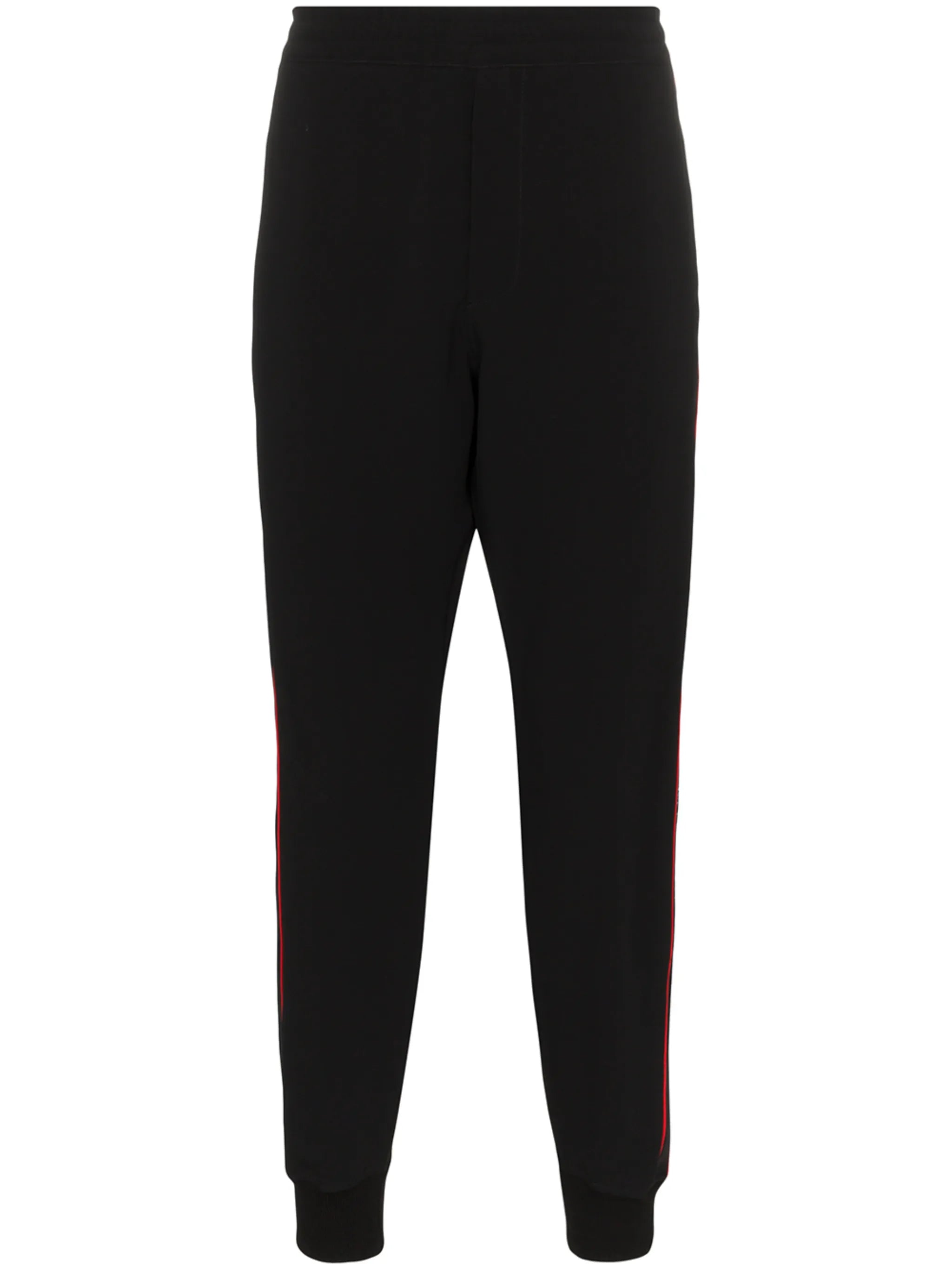 logo-tape track pants