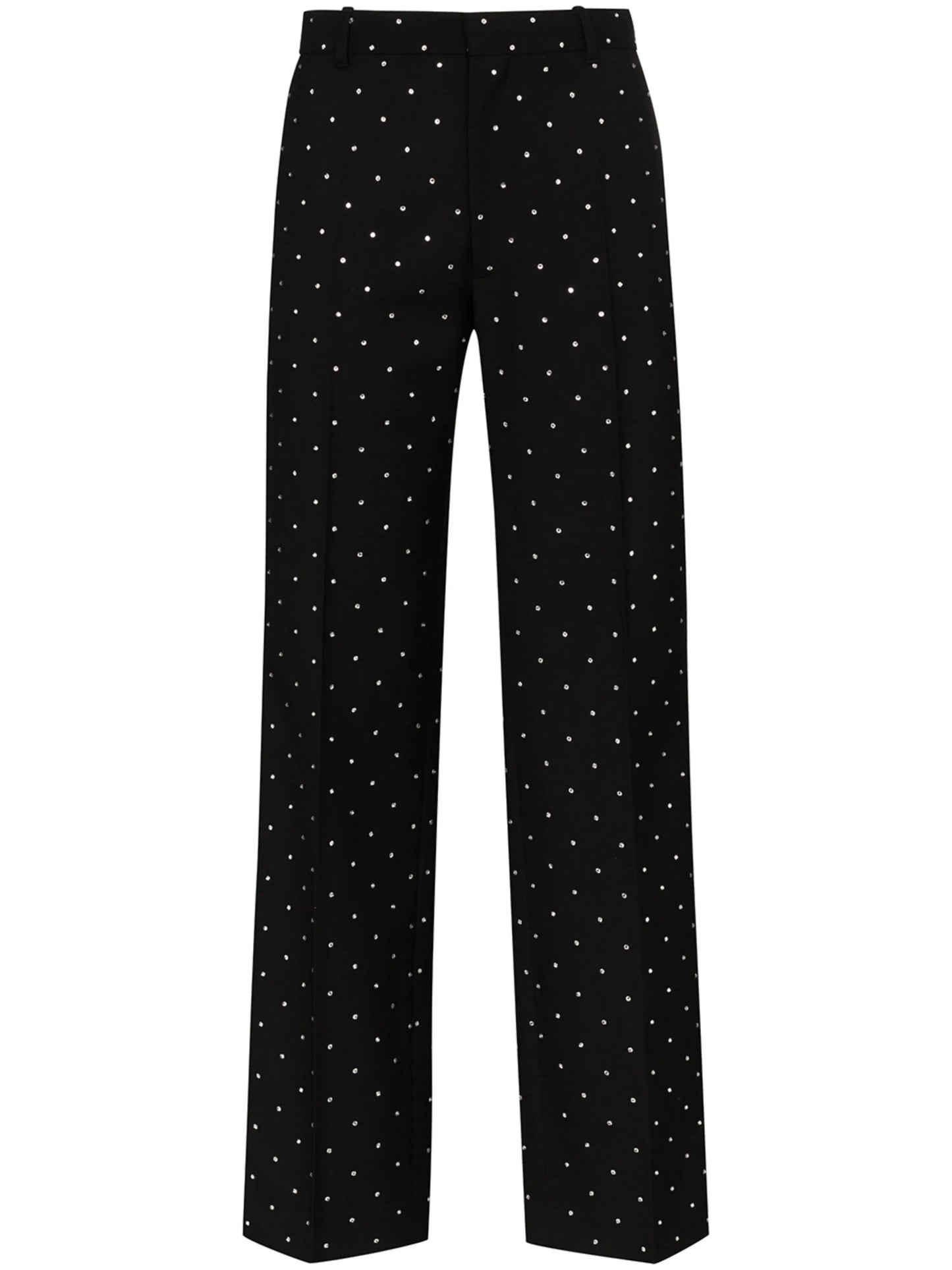 crystal-embellished trousers