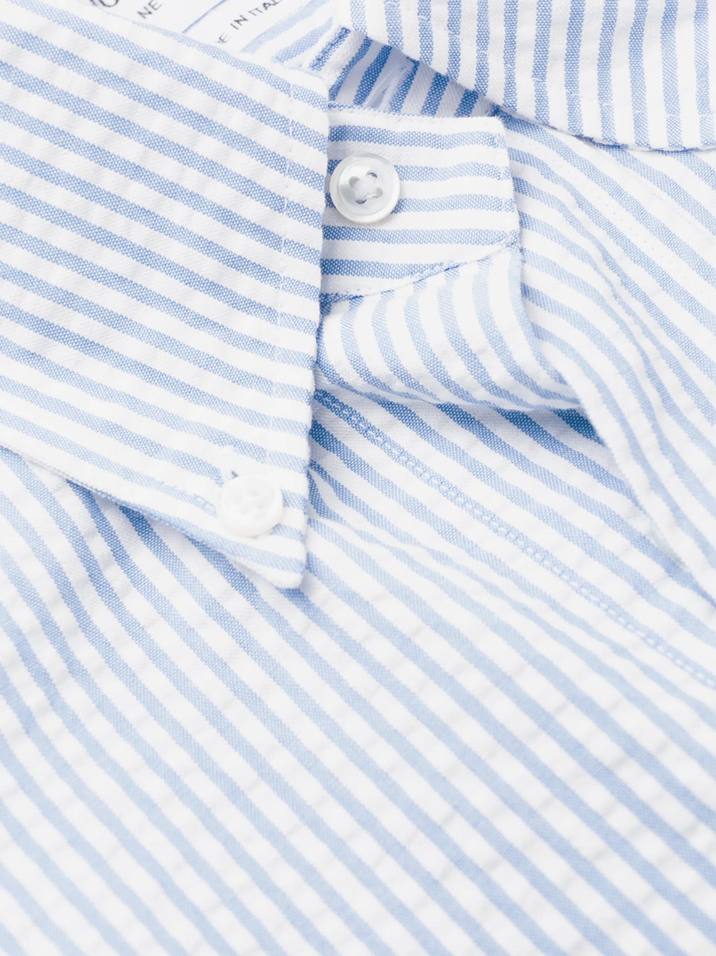 striped seersucker shirt