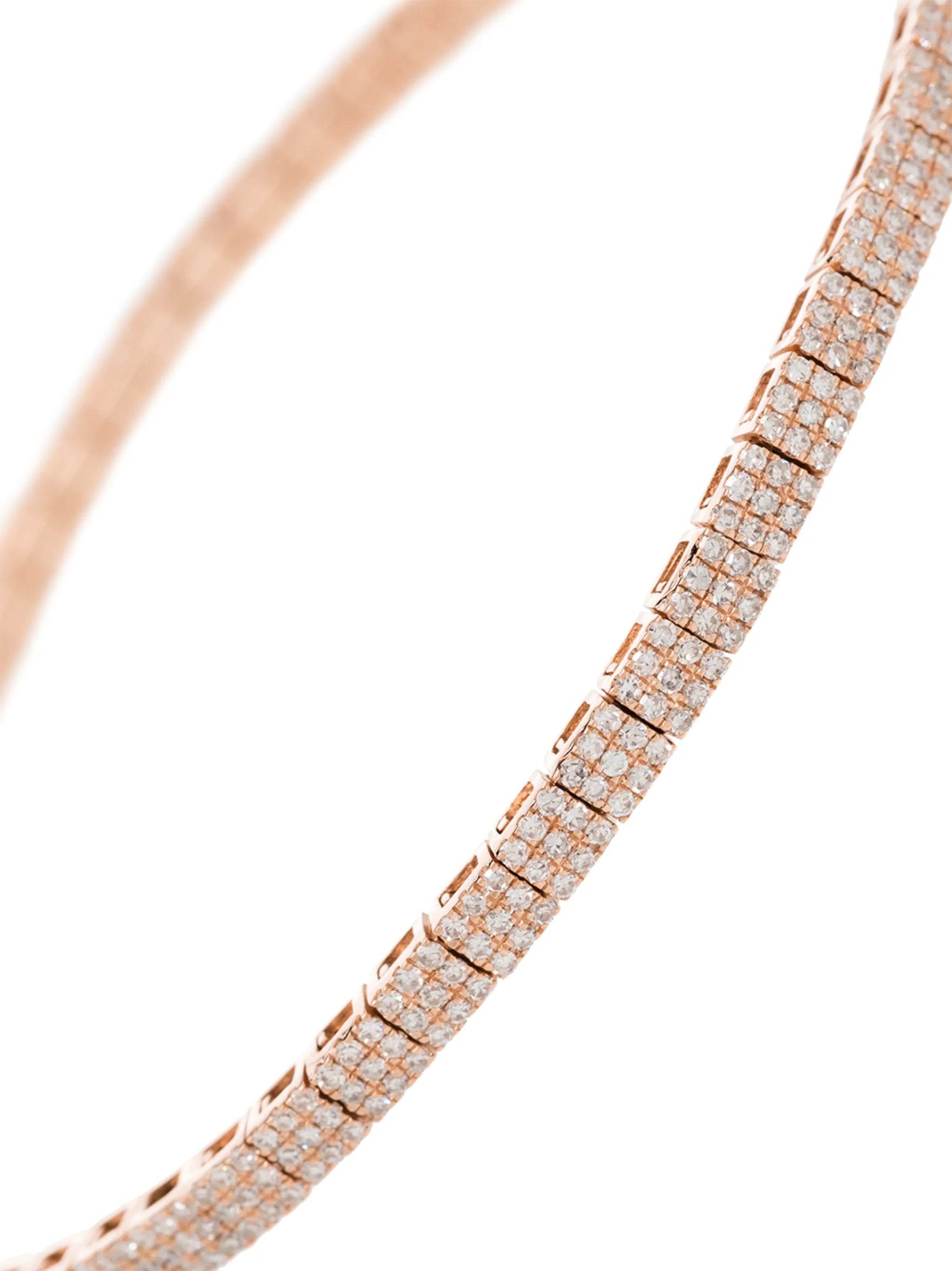 18kt yellow gold diamond studded bracelet