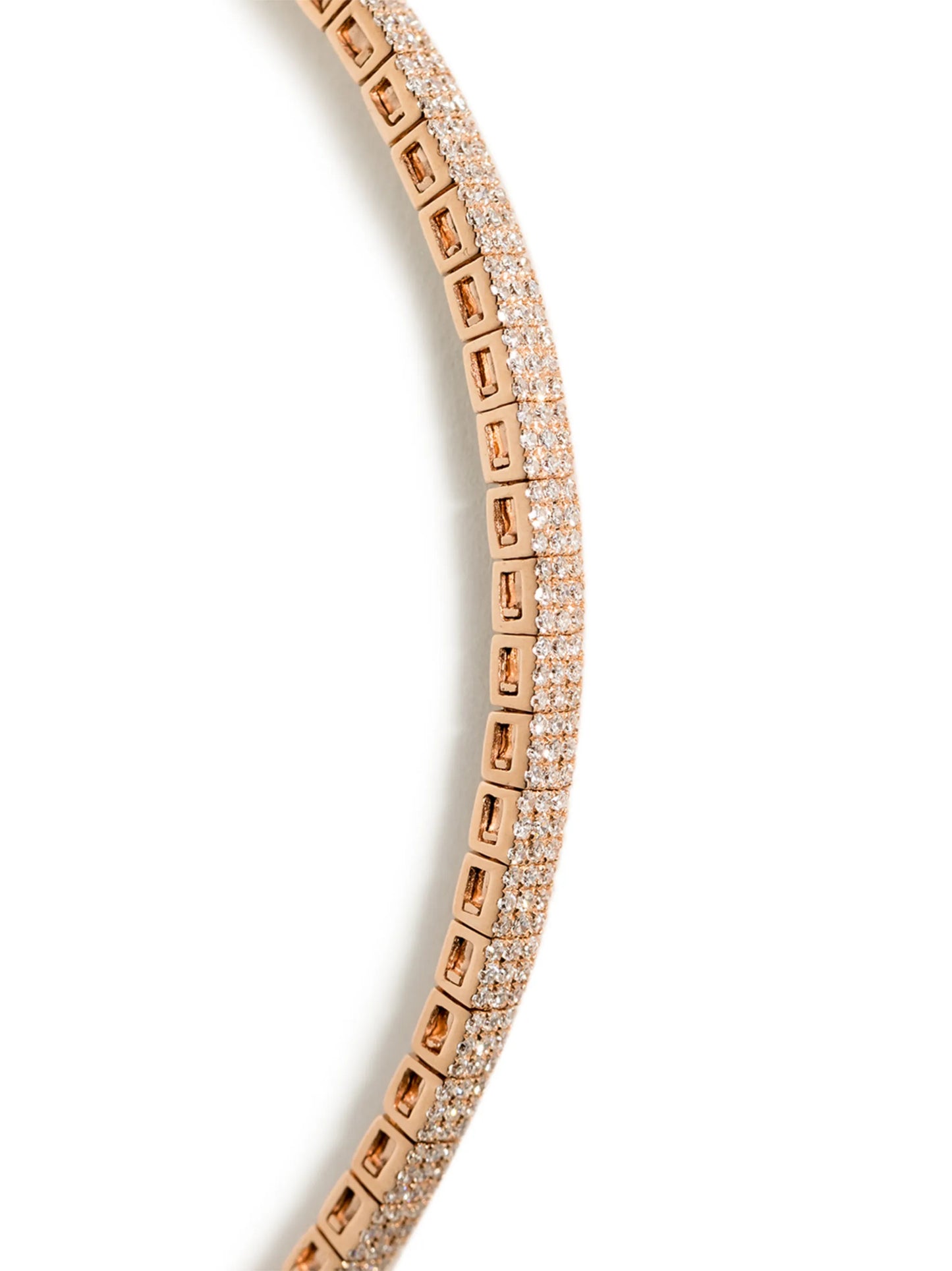 18kt yellow gold diamond studded bracelet