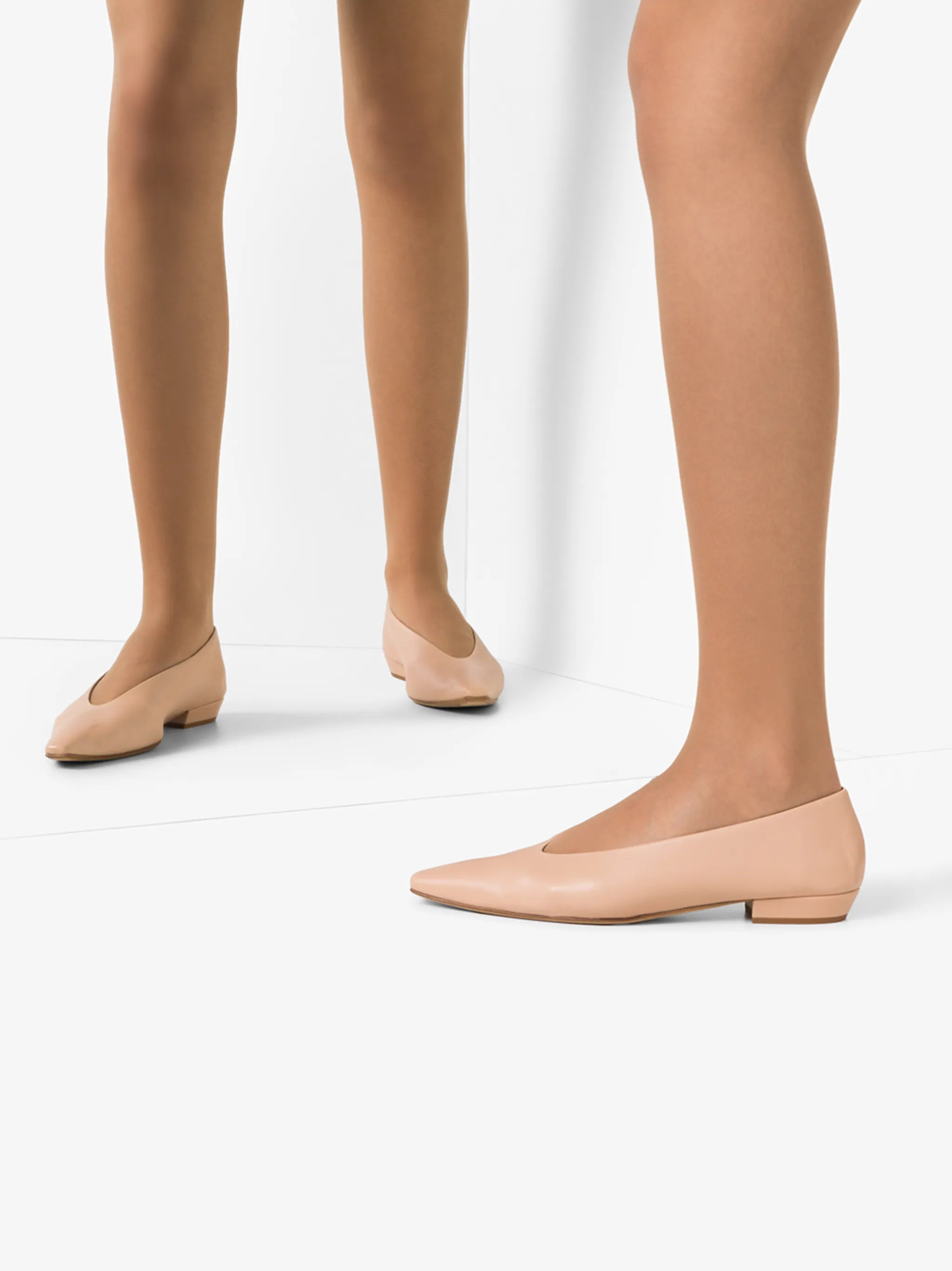 pointed ballerina shoes