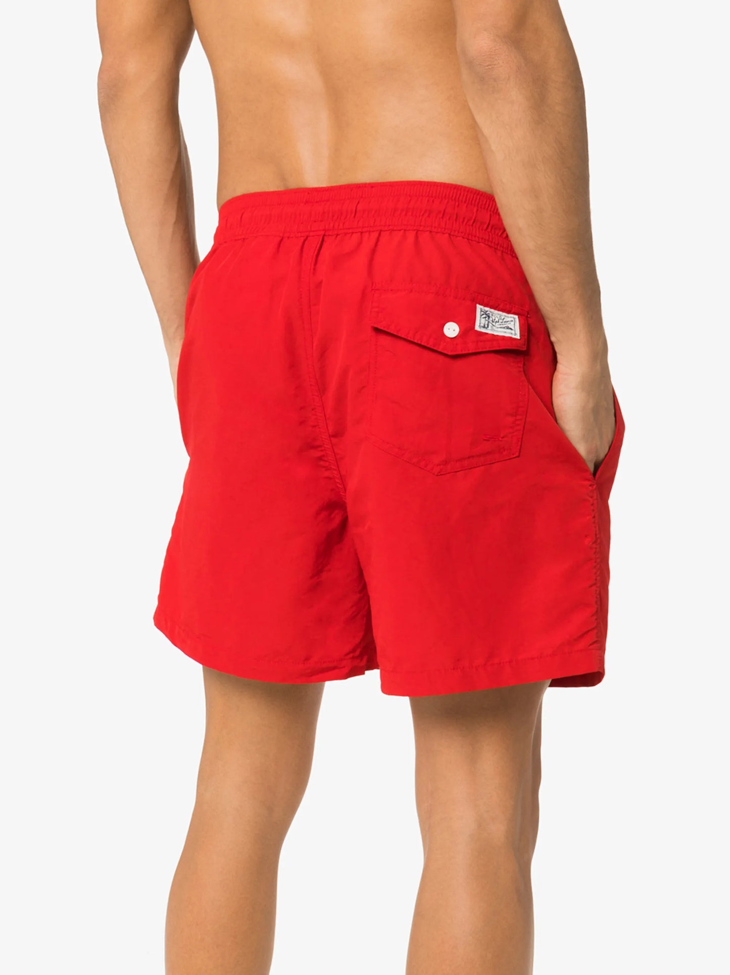 Traveller drawstring swim shorts