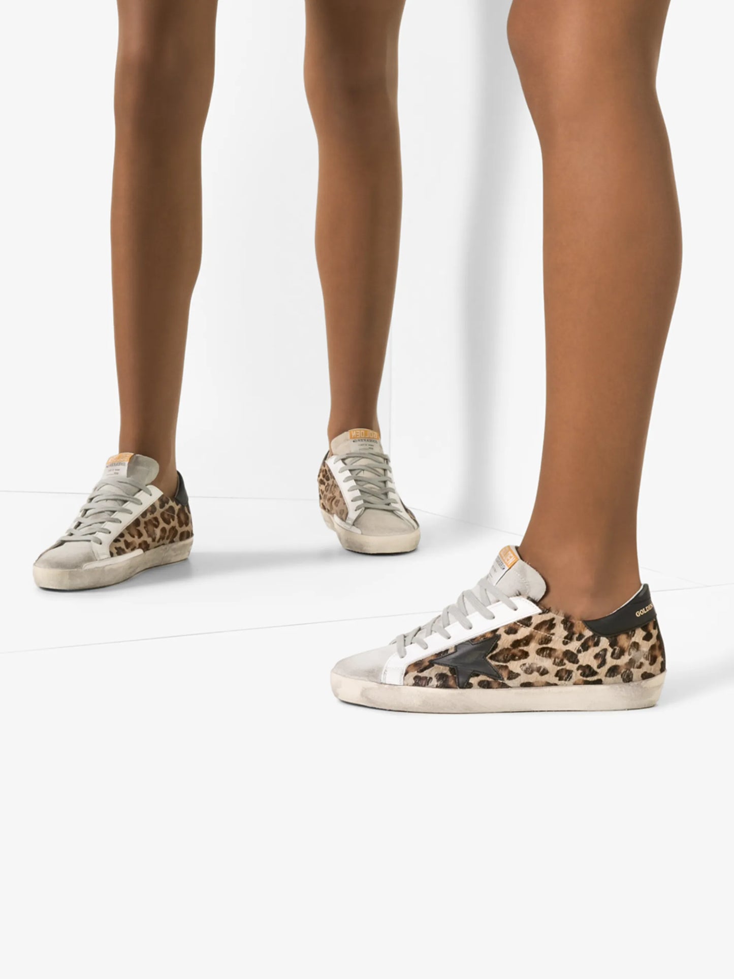 Super-Star leopard print sneakers