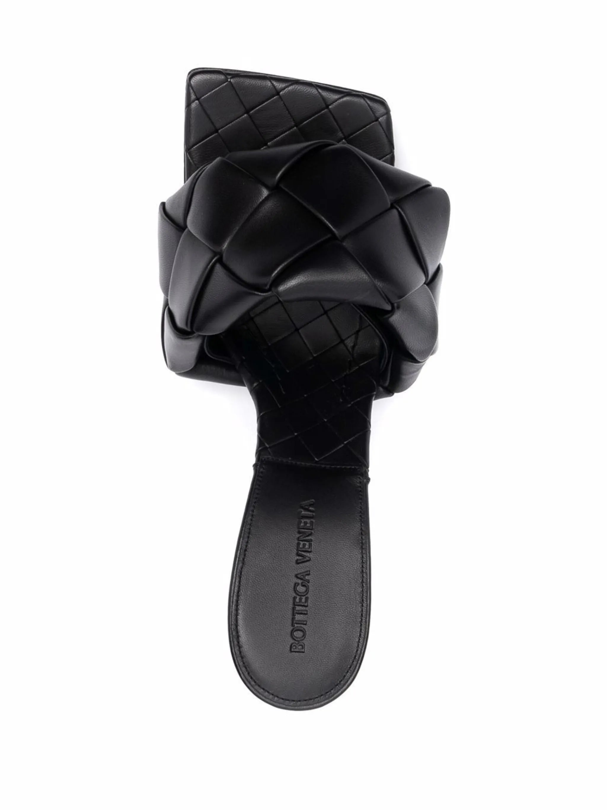 Lido Intrecciato leather sandals