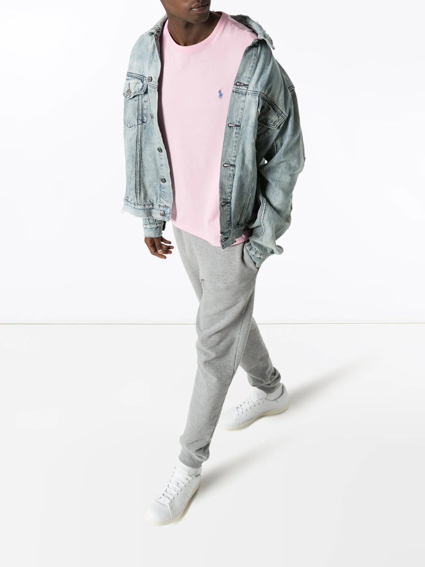logo embroidered T-shirt