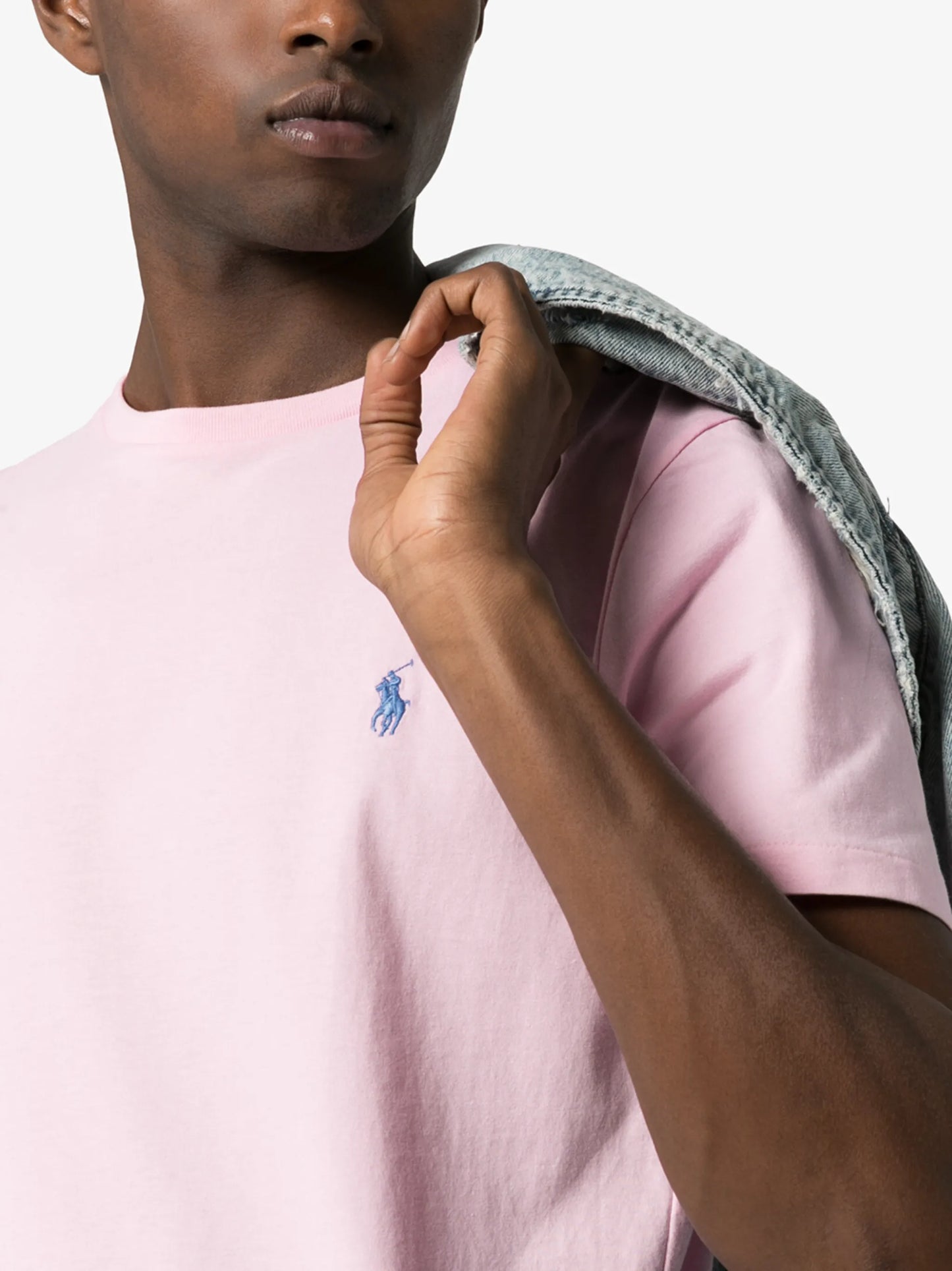 logo embroidered T-shirt