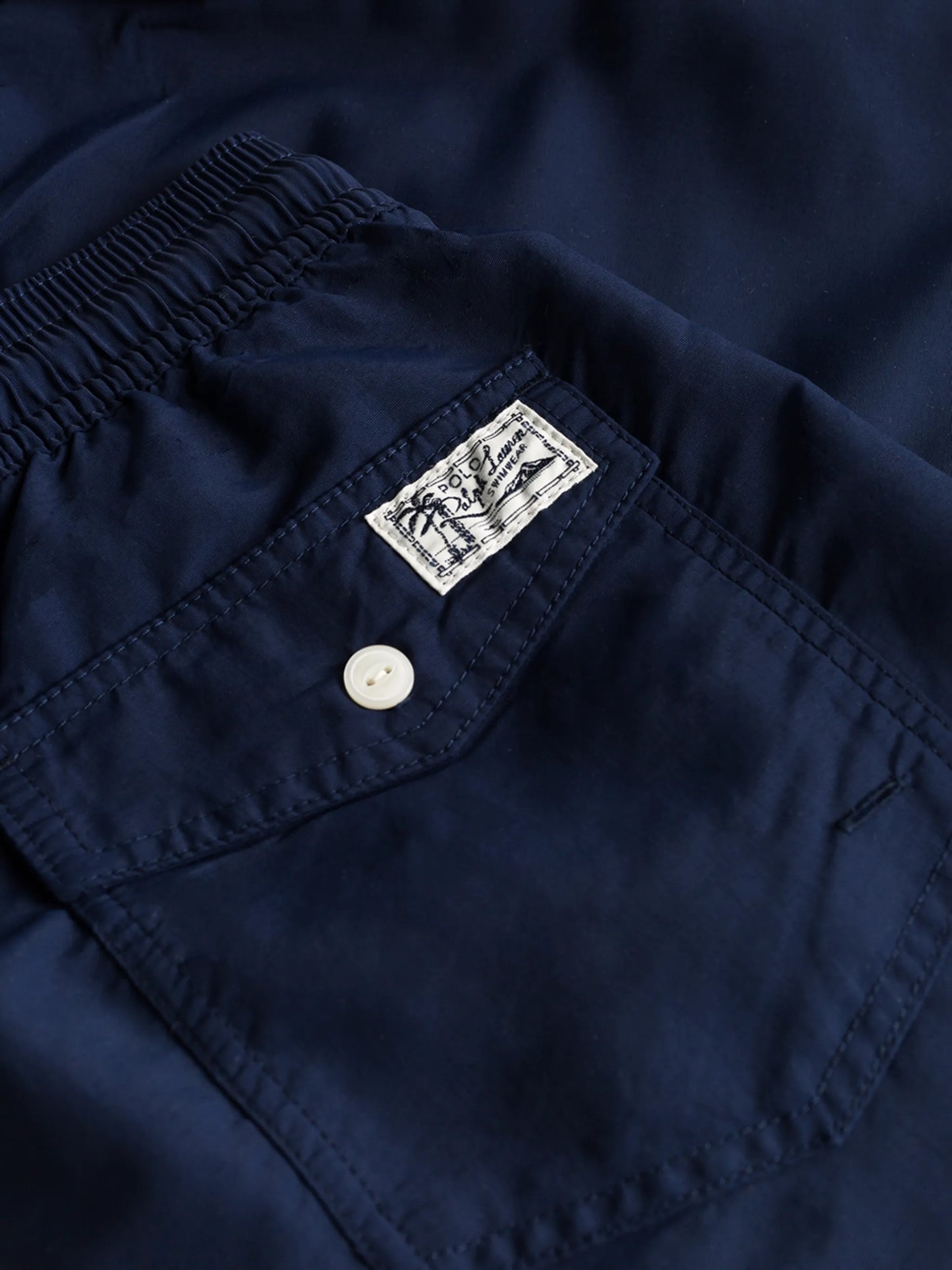 logo embroidered swim shorts