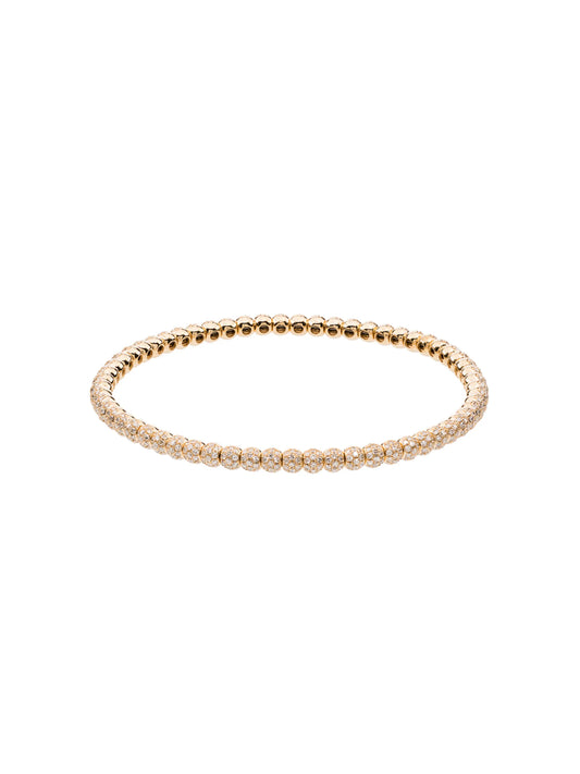 18kt yellow gold diamond bracelet