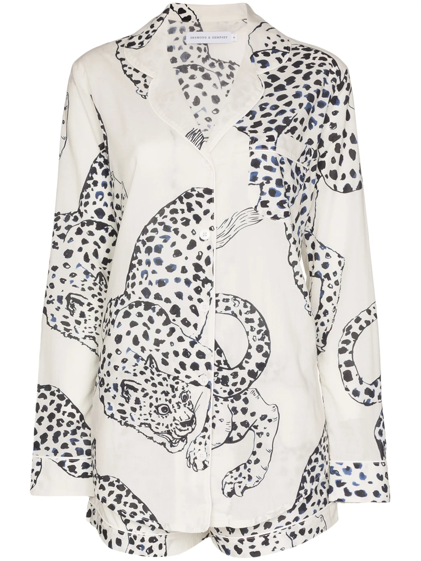 The Jag print cotton pyjamas set