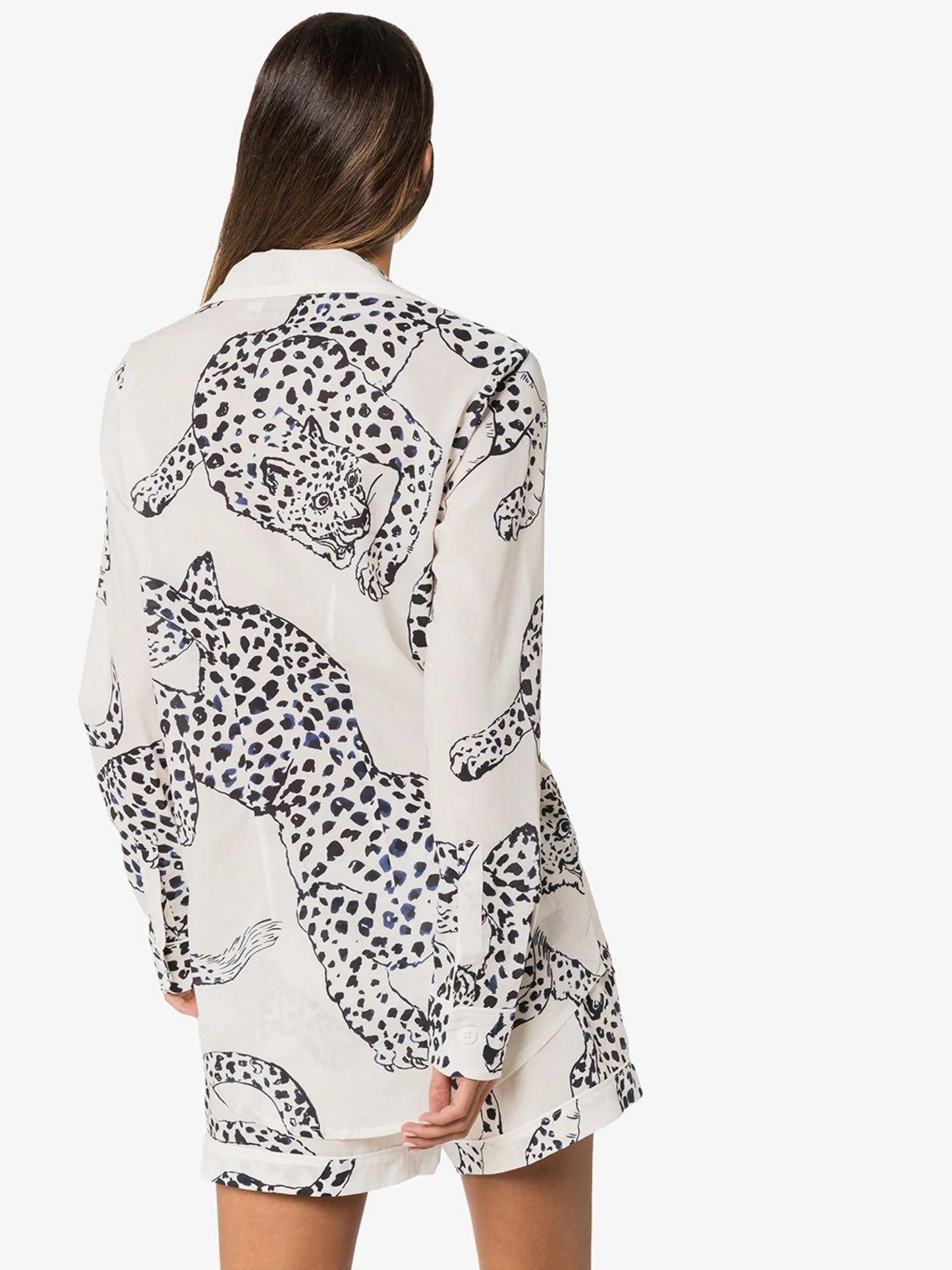 The Jag print cotton pyjamas set