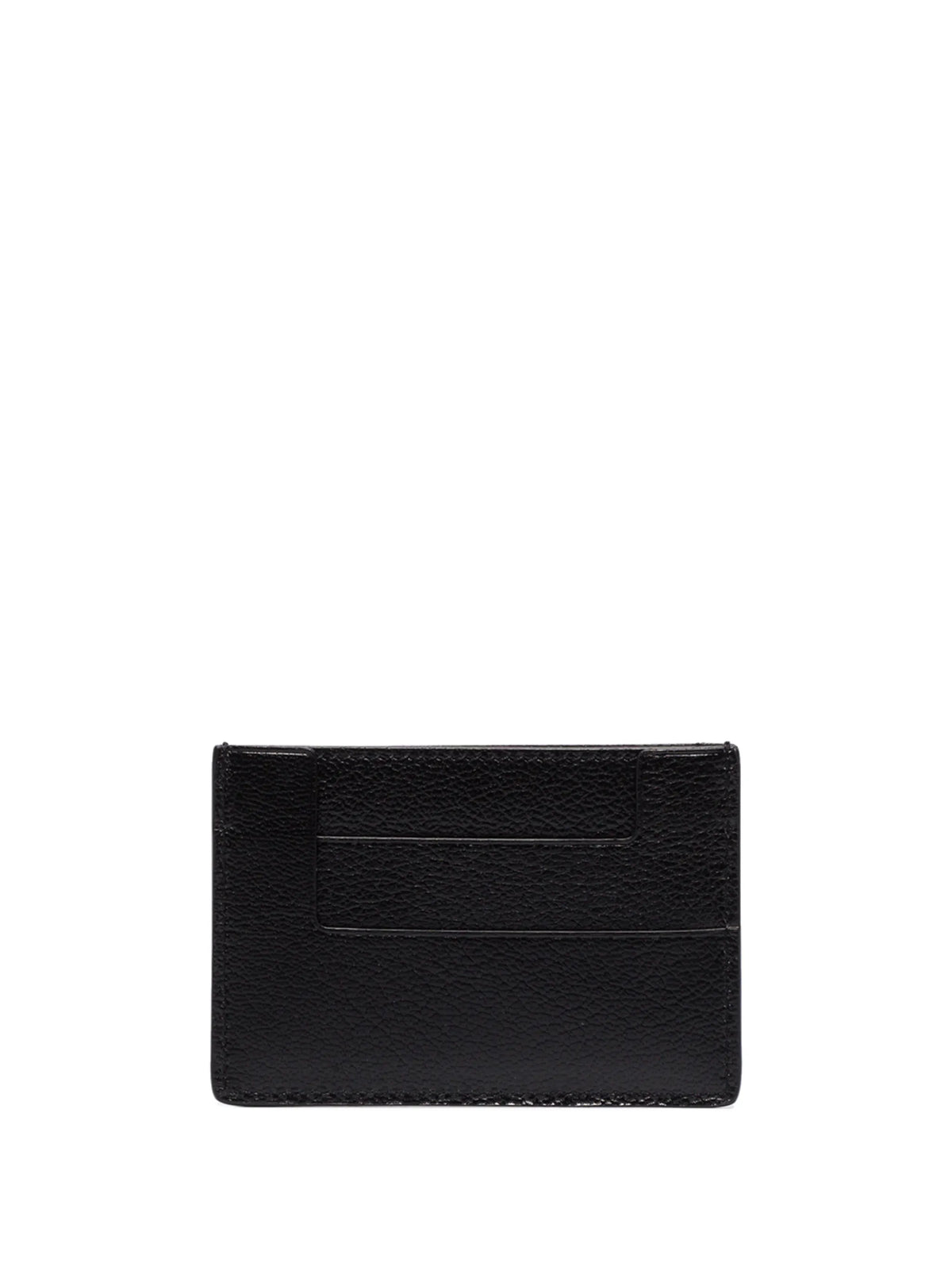 logo-embellished leather cardholder