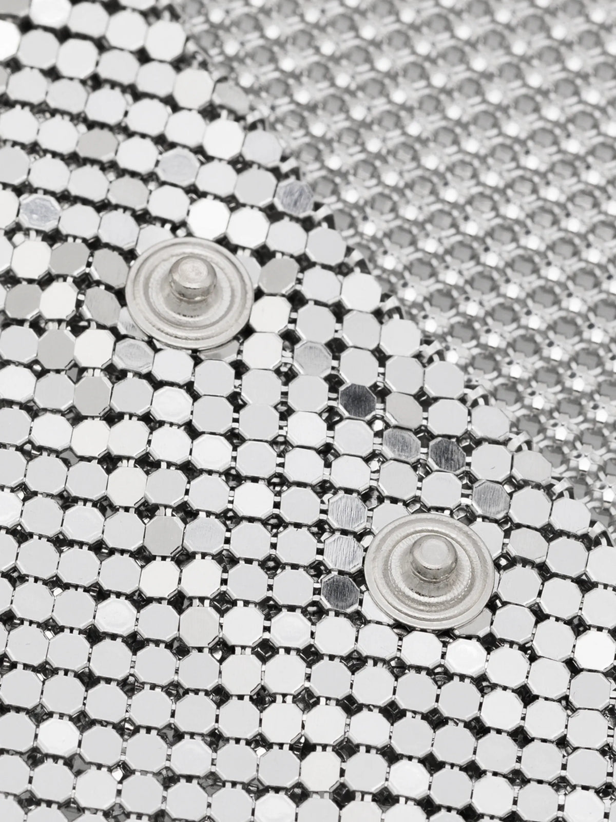 draped mesh necklace