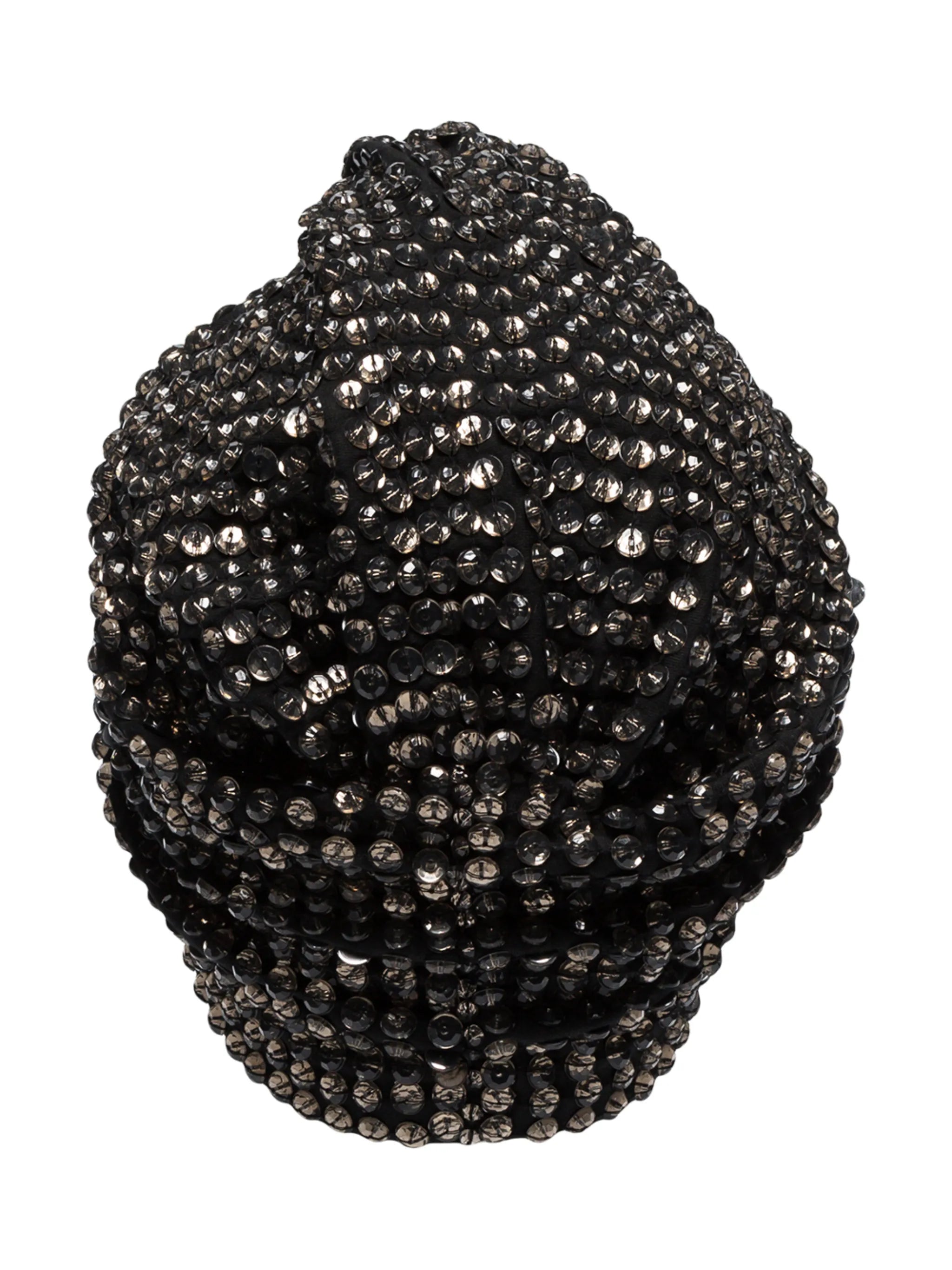 Jones crystal beaded turban