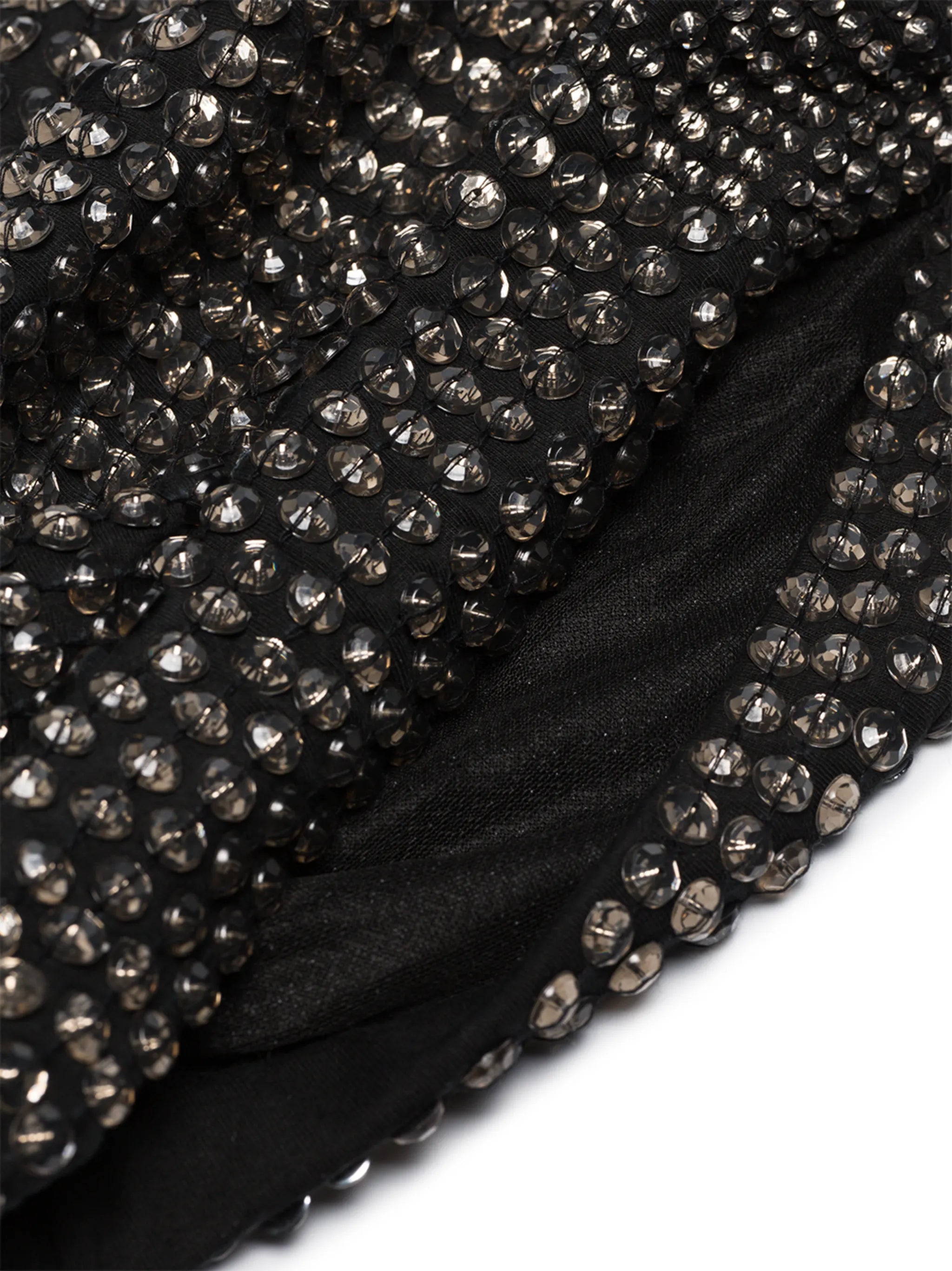 Jones crystal beaded turban