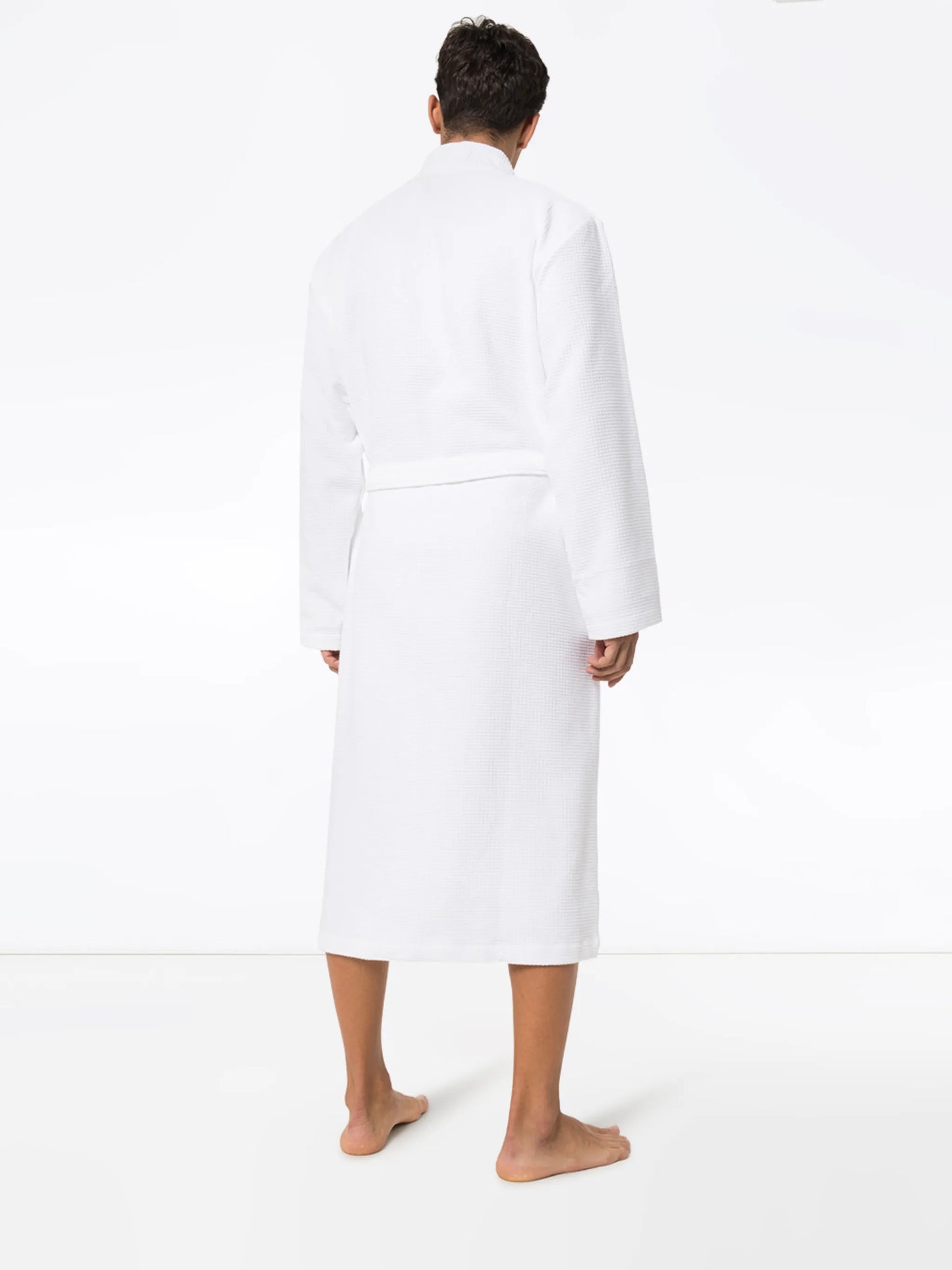 waffle-knit robe