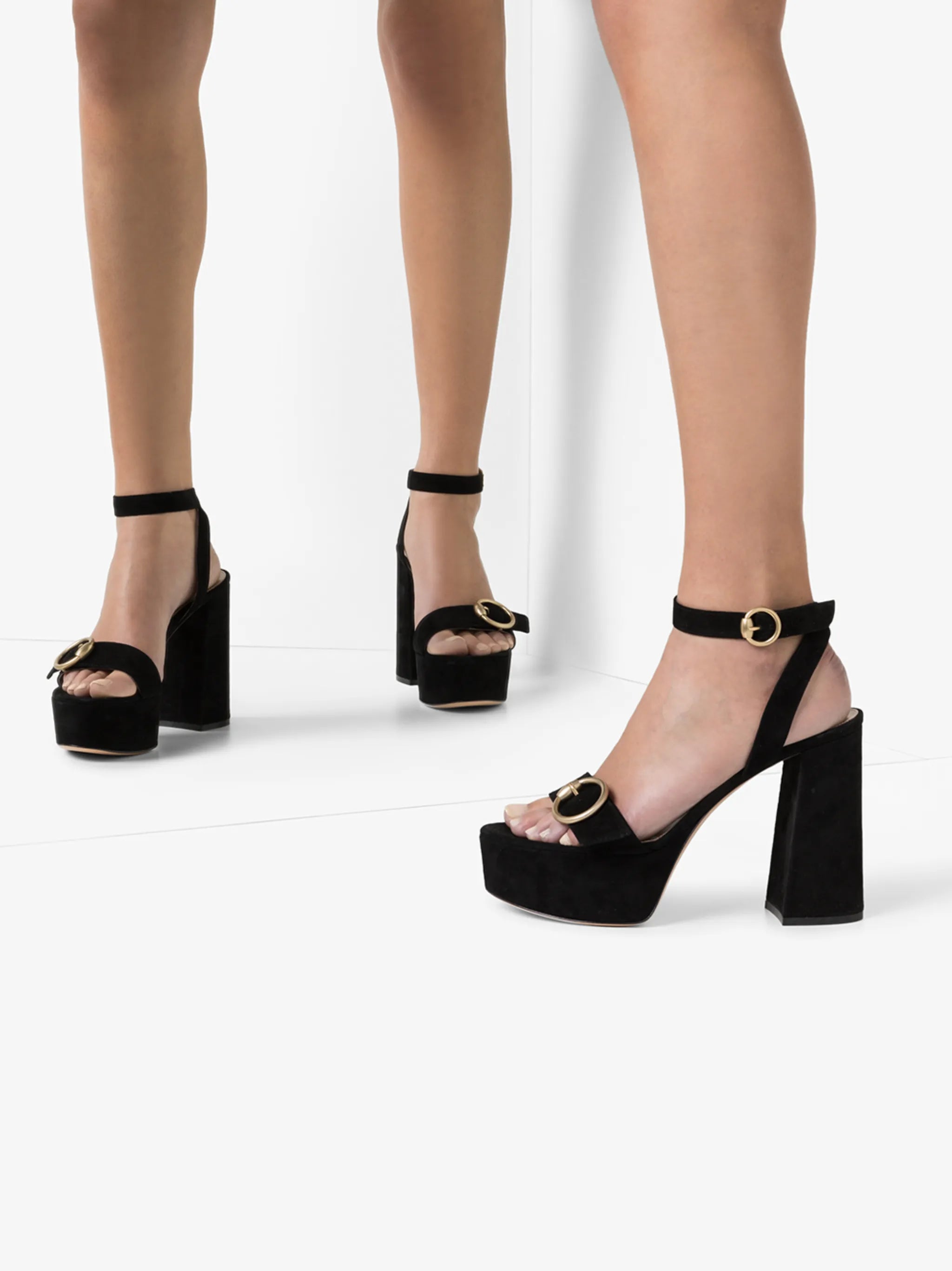 Zandra suede platform sandals