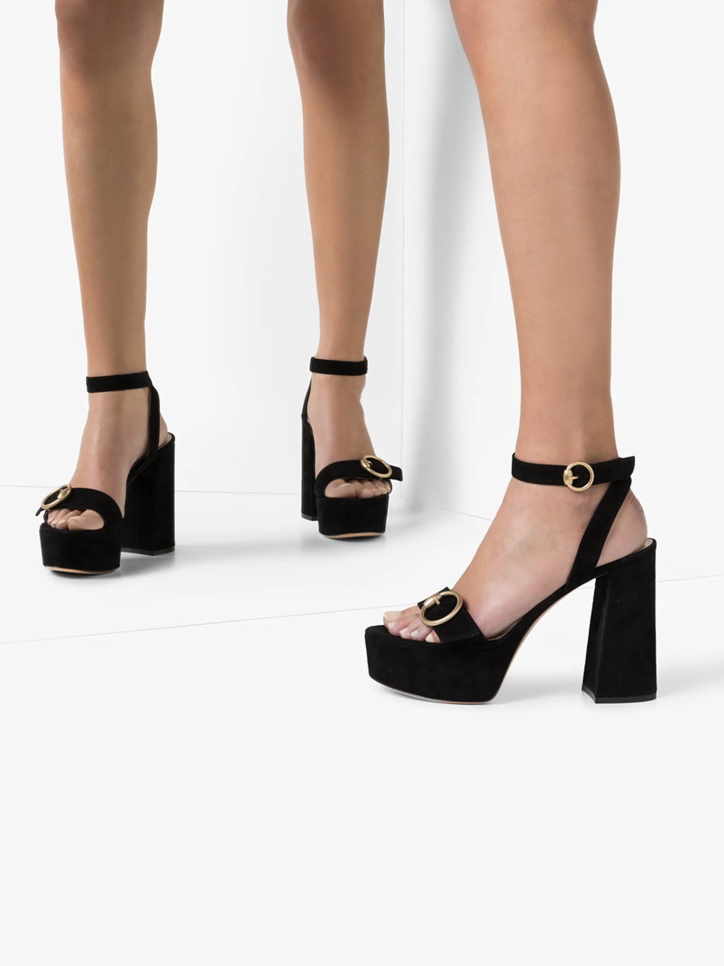 Zandra suede platform sandals