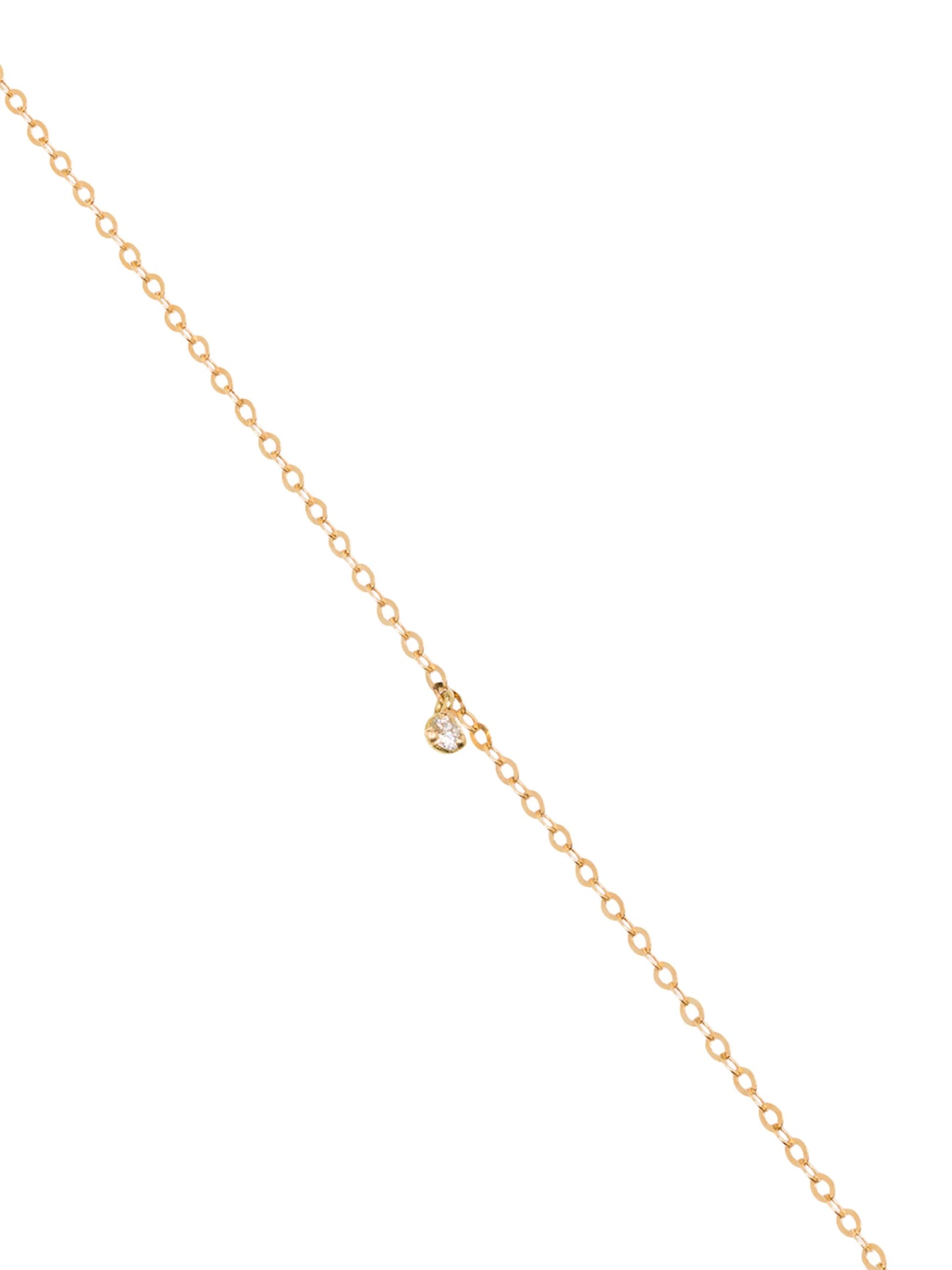 diamond-pendant chain necklace