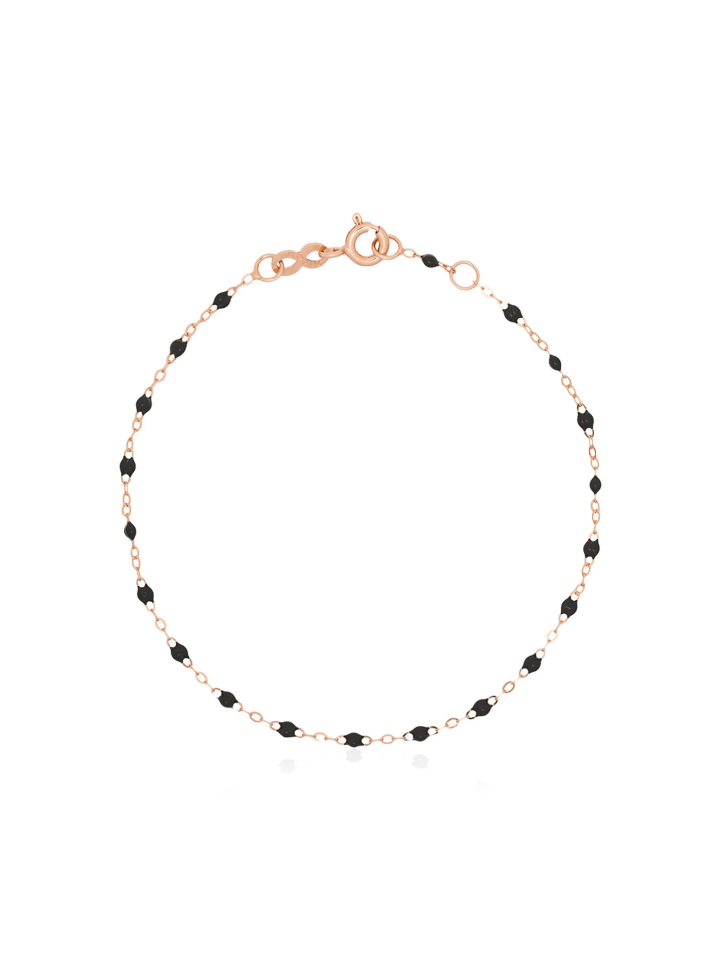18kt rose gold resin bracelet