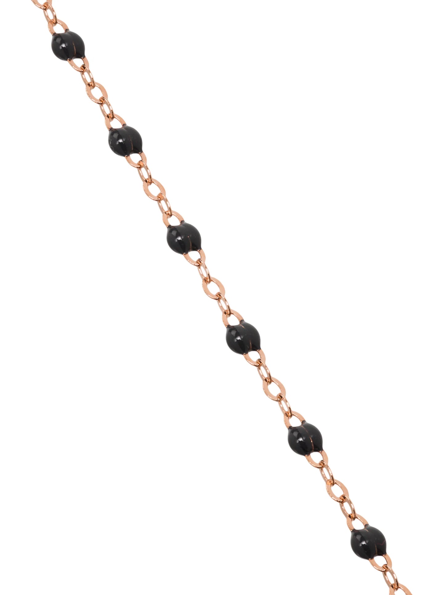 18kt rose gold resin bracelet