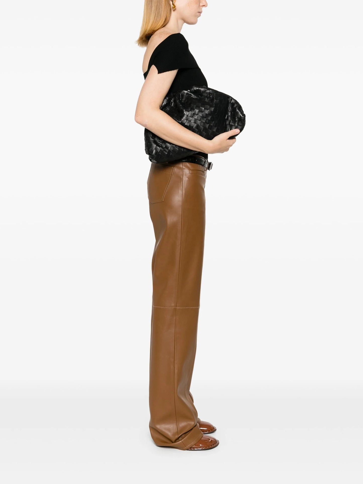The Pouch Intrecciato clutch bag