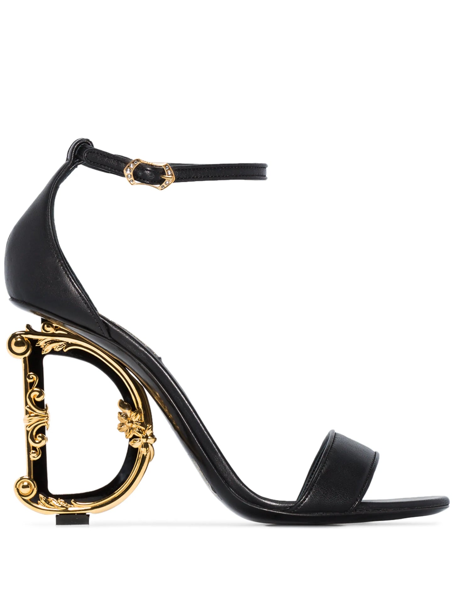 Keira baroque DG leather sandals