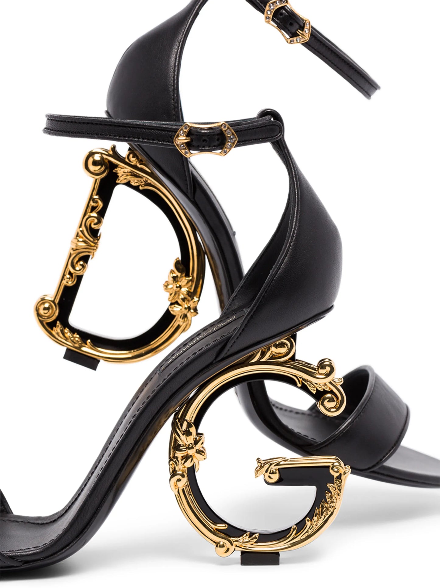 Baroque DG 105mm leather sandals