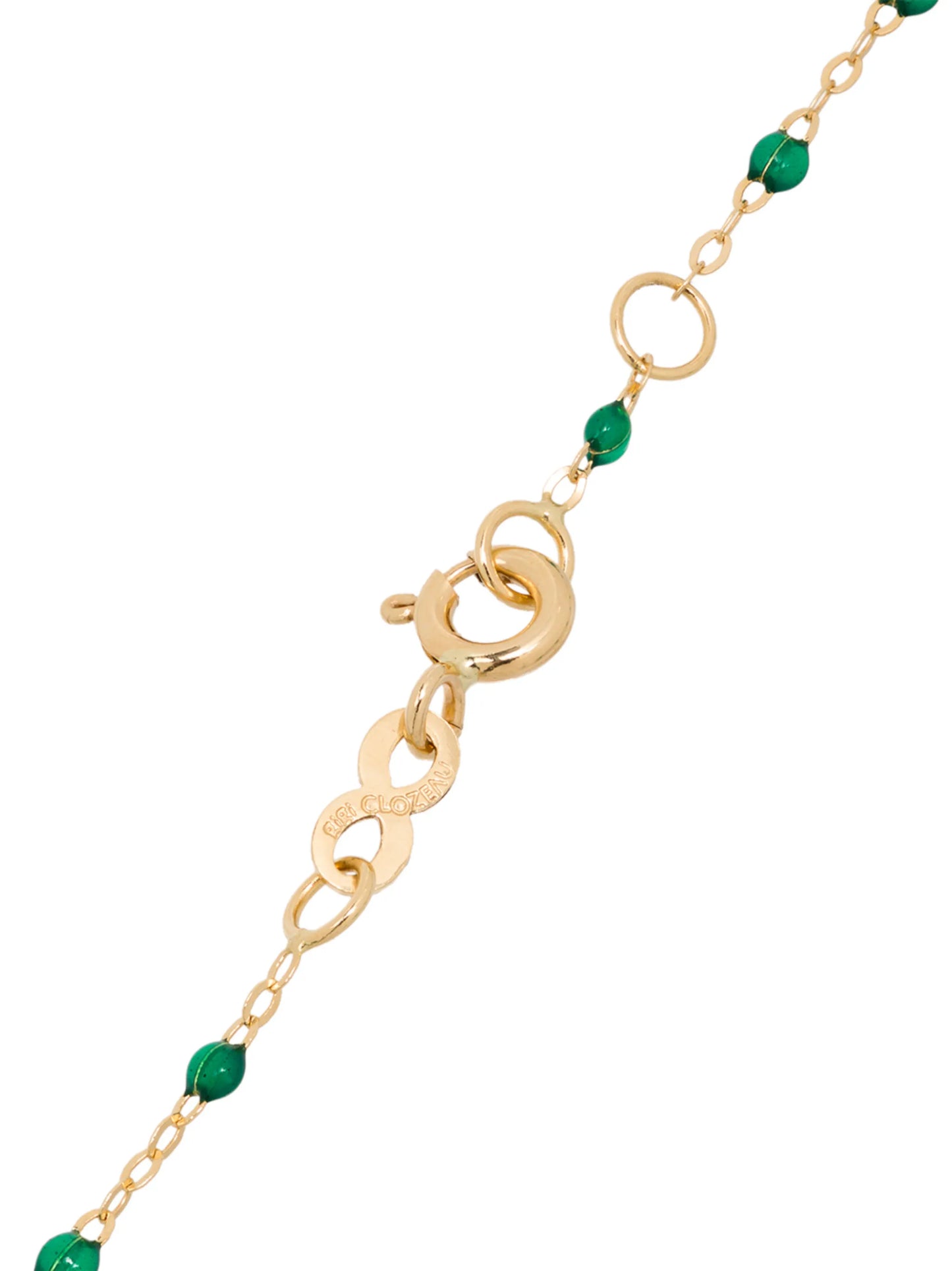18kt yellow gold beaded bracelet