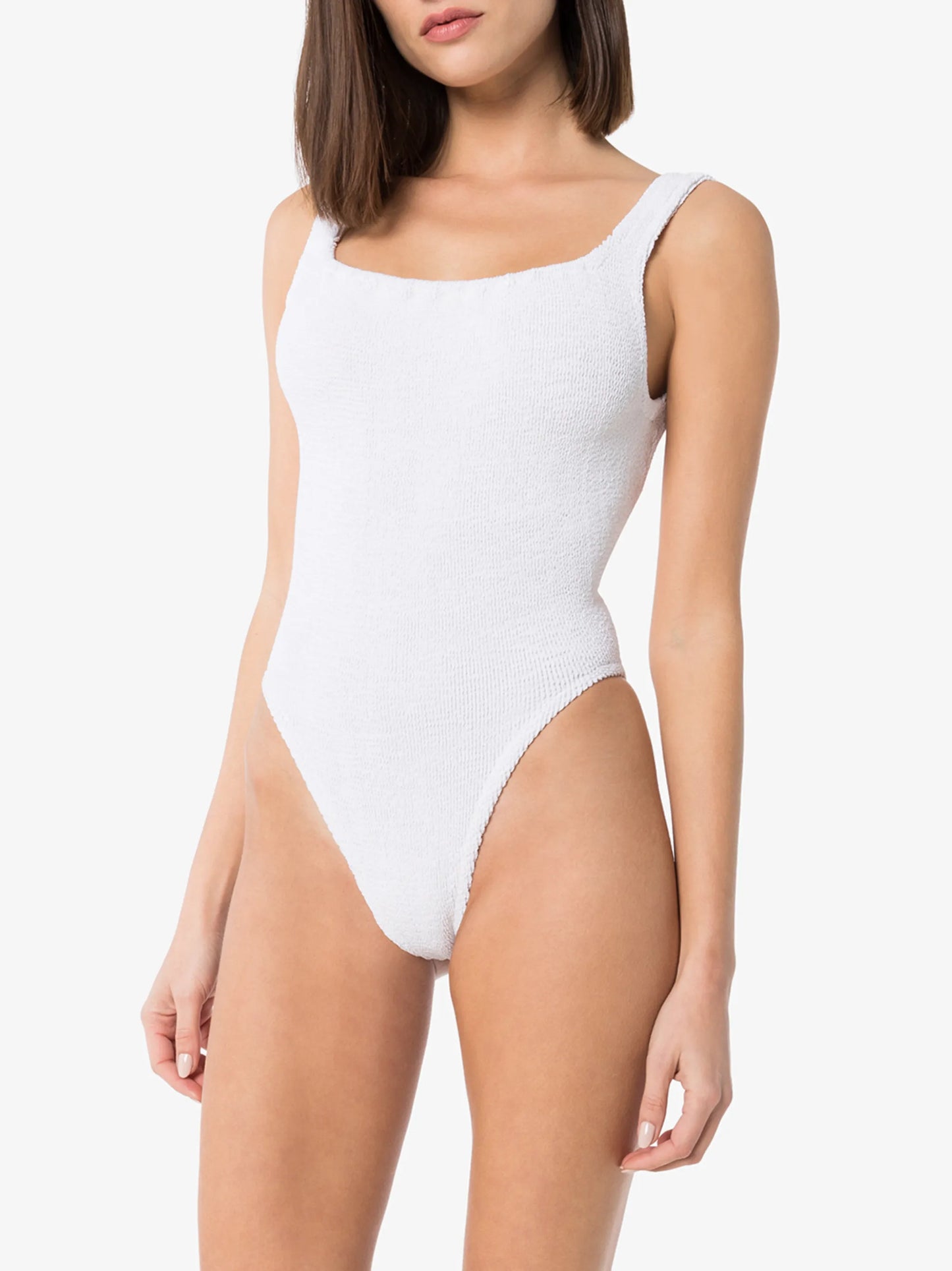 scoop neck swimsuit