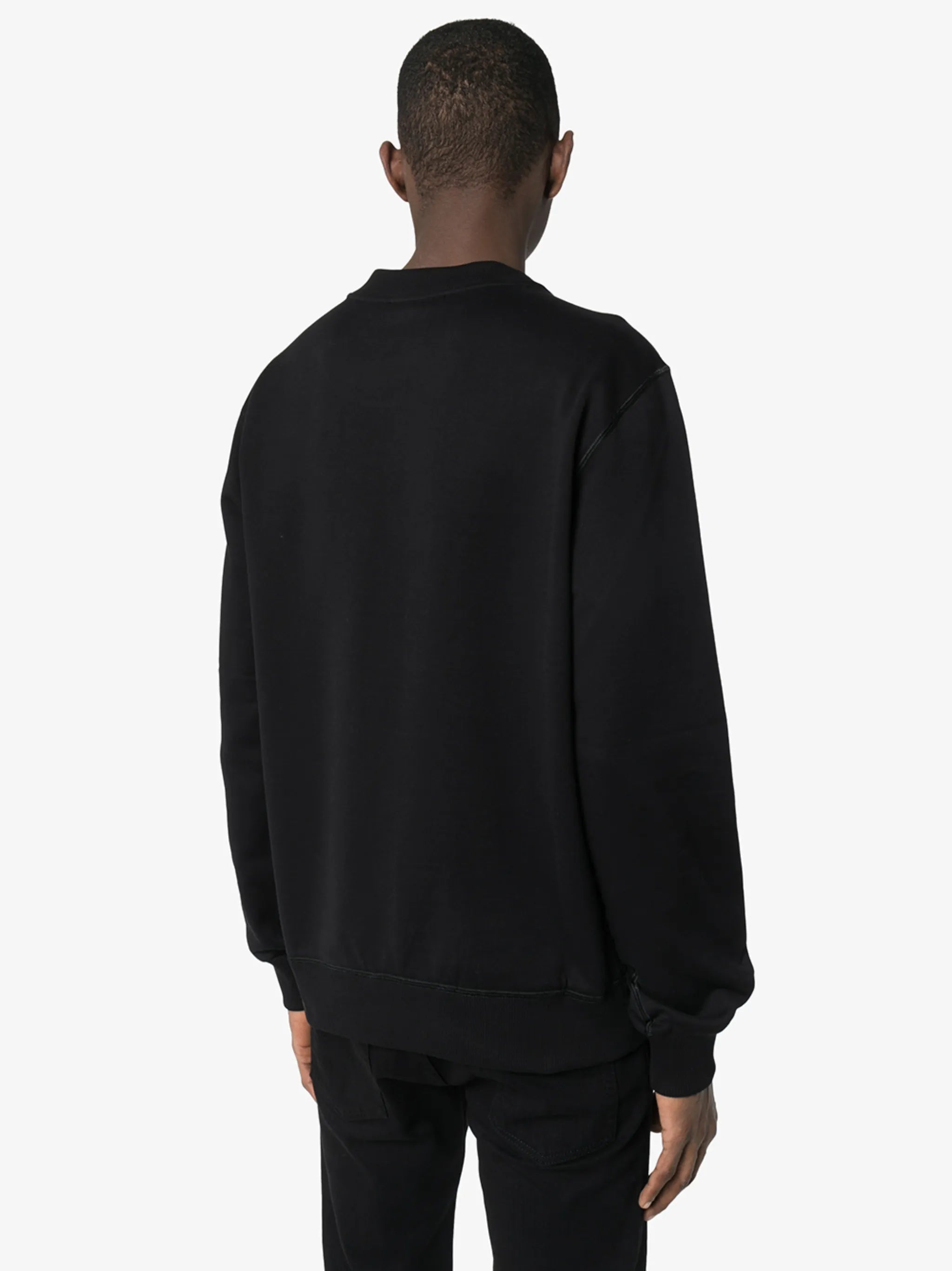 logo-tag cotton sweatshirt