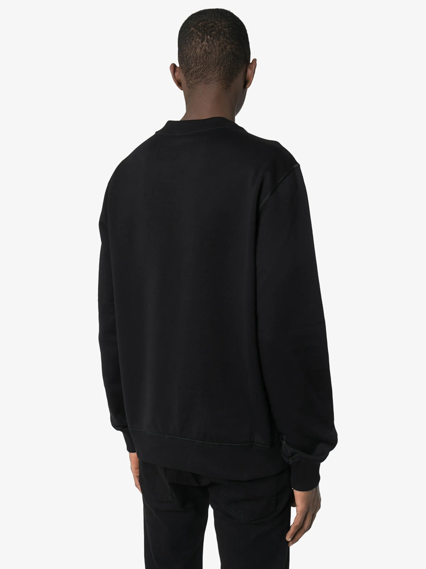 logo-tag cotton sweatshirt