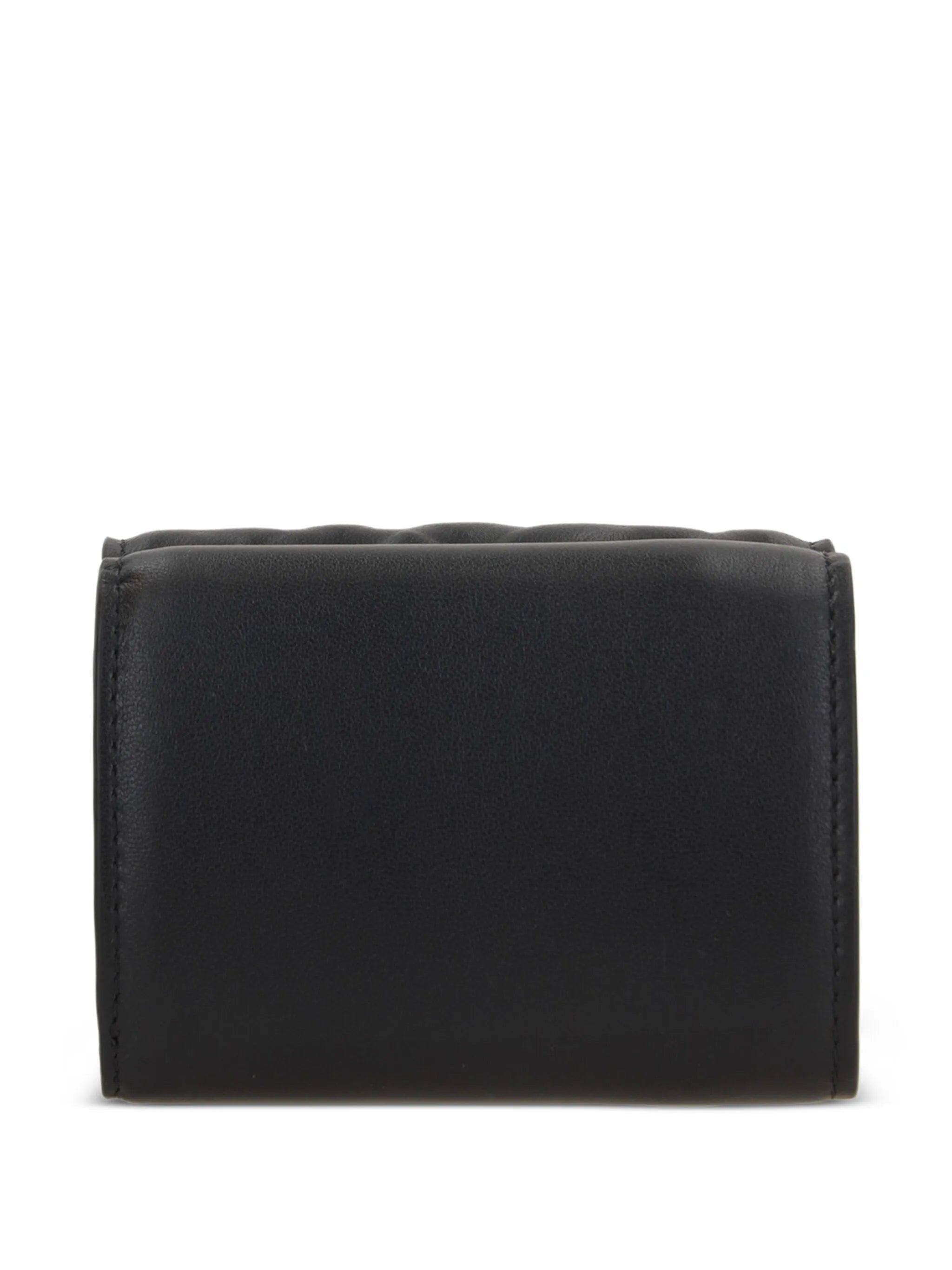 monogram-pattern wallet