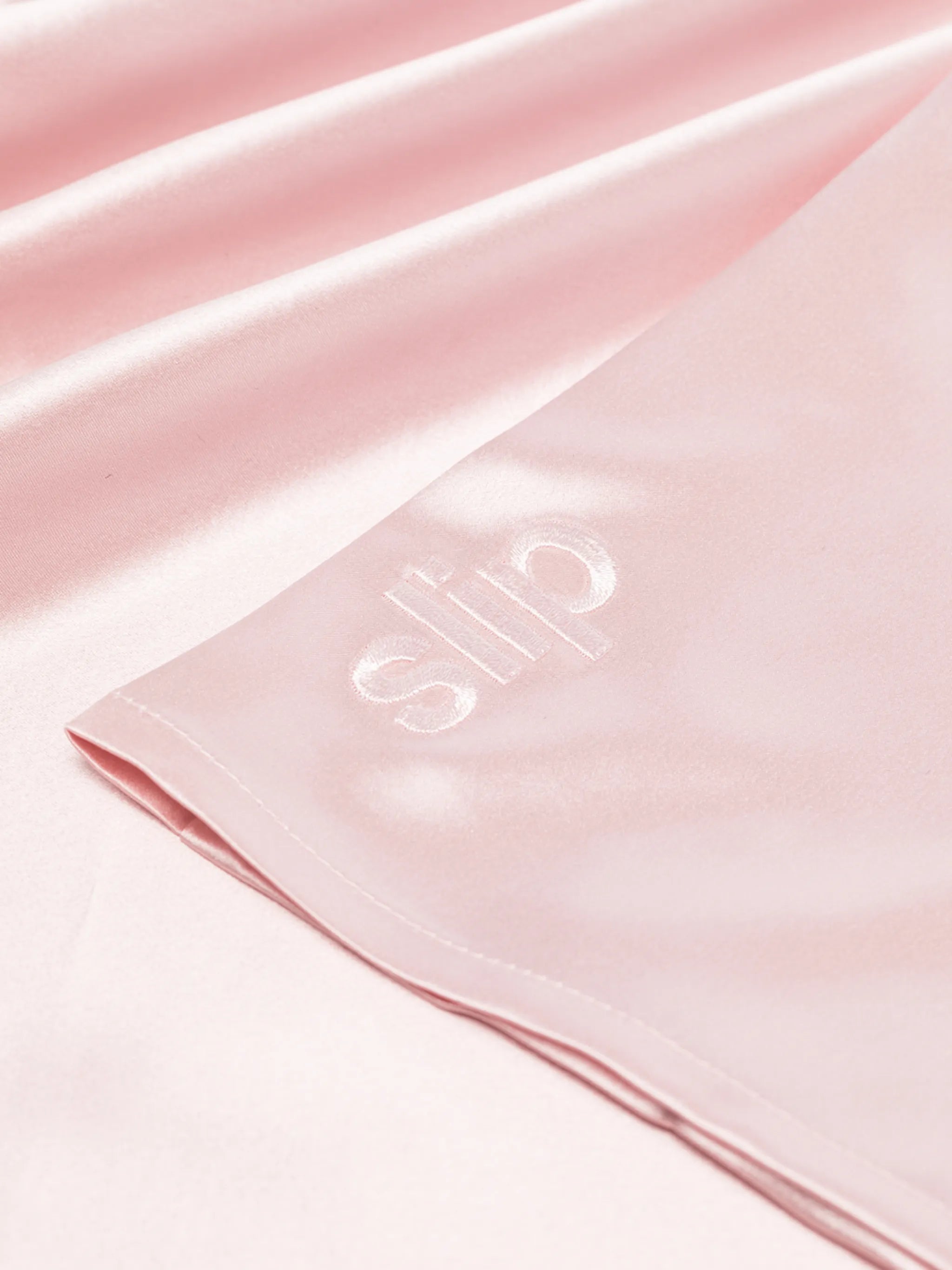Queen envelope silk-satin pillowcase