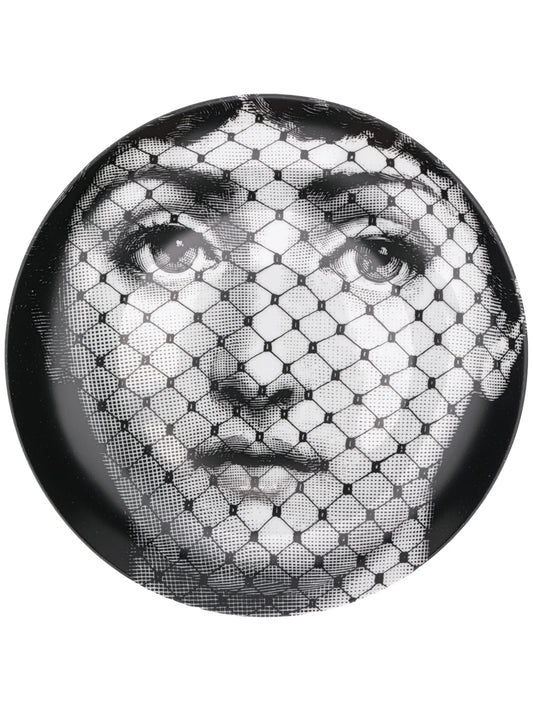 patterned decorative plate