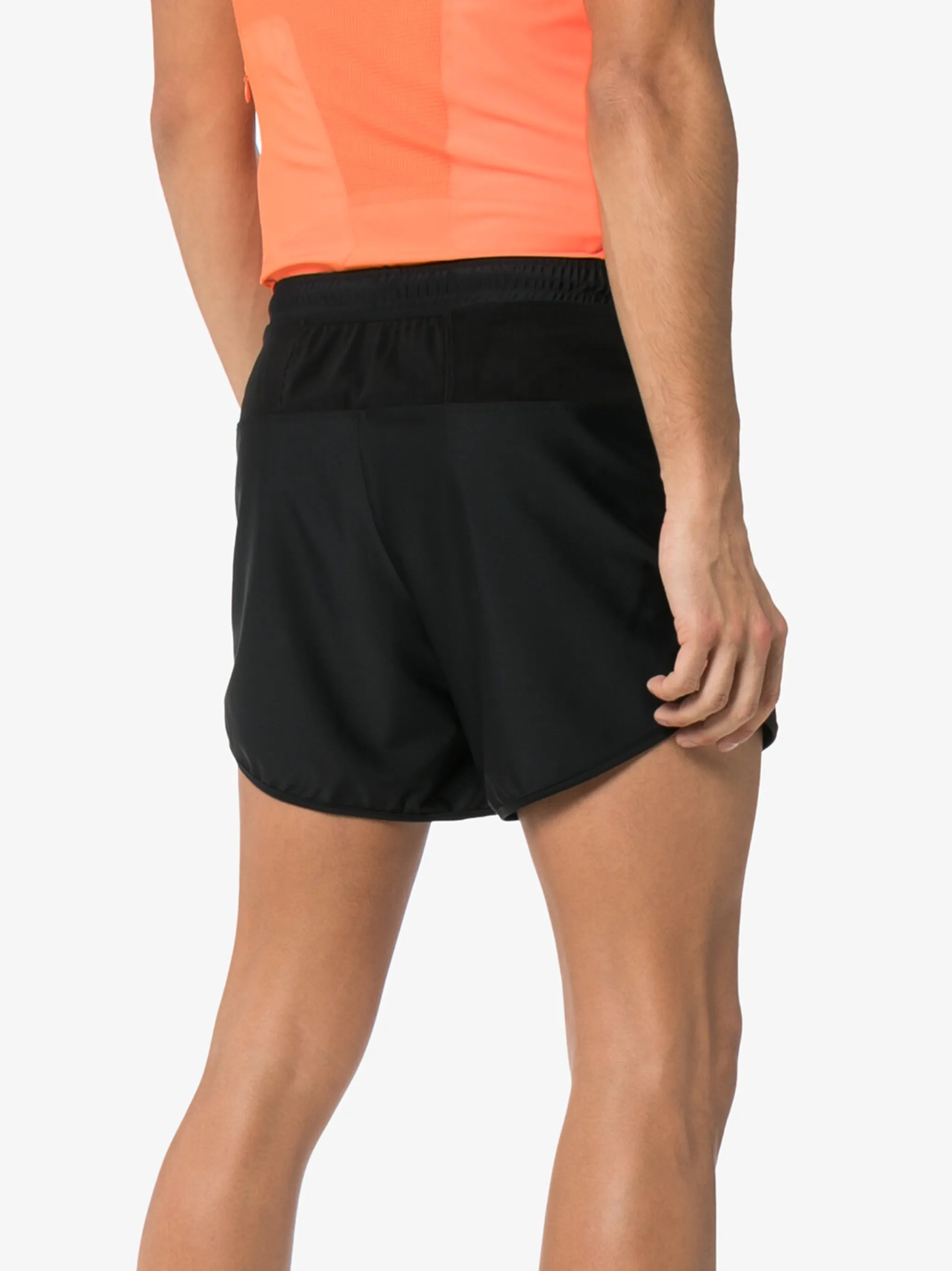 Spino logo-print track shorts