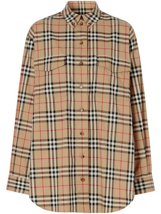 Check cotton shirt