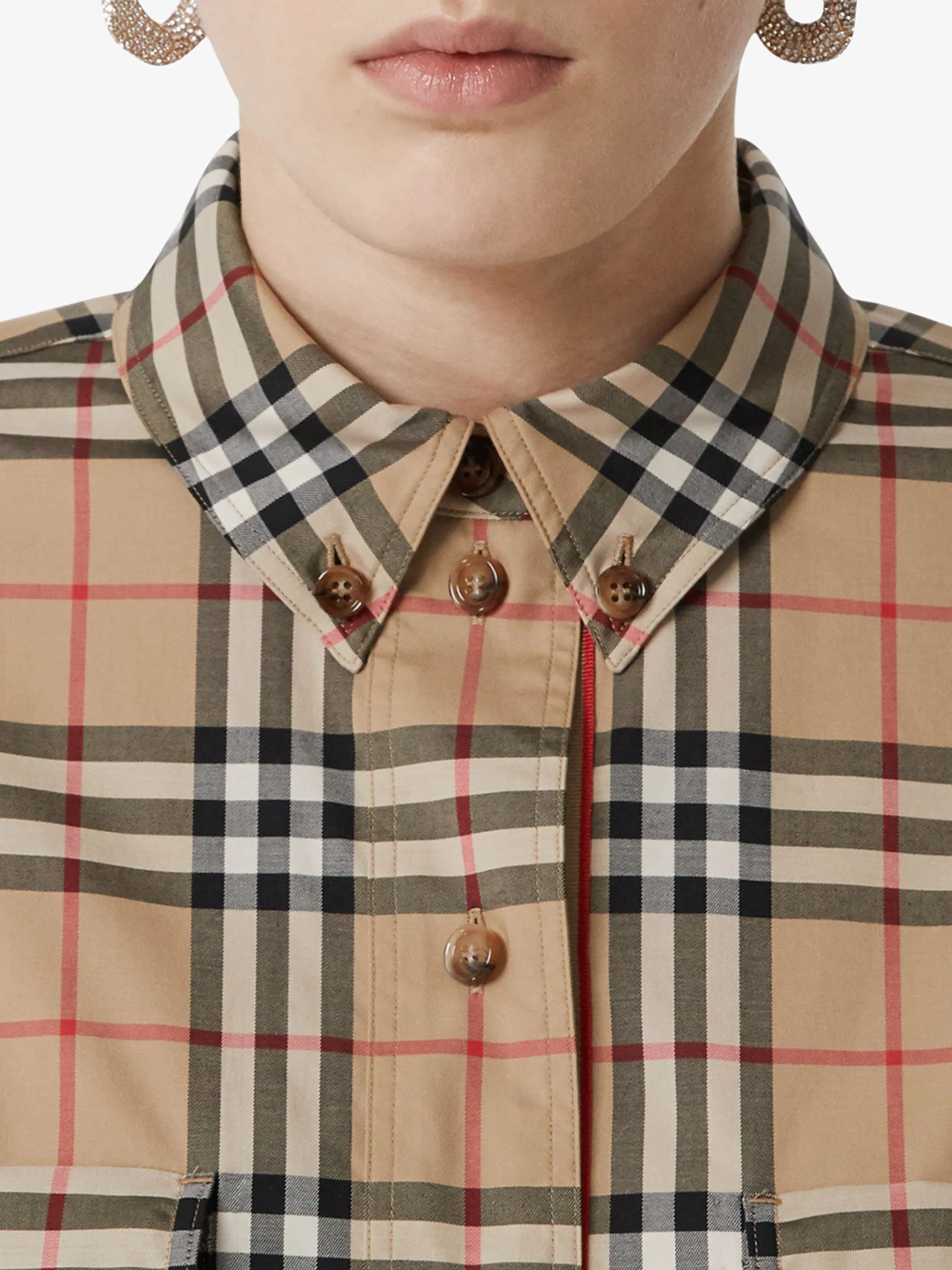 Check cotton shirt