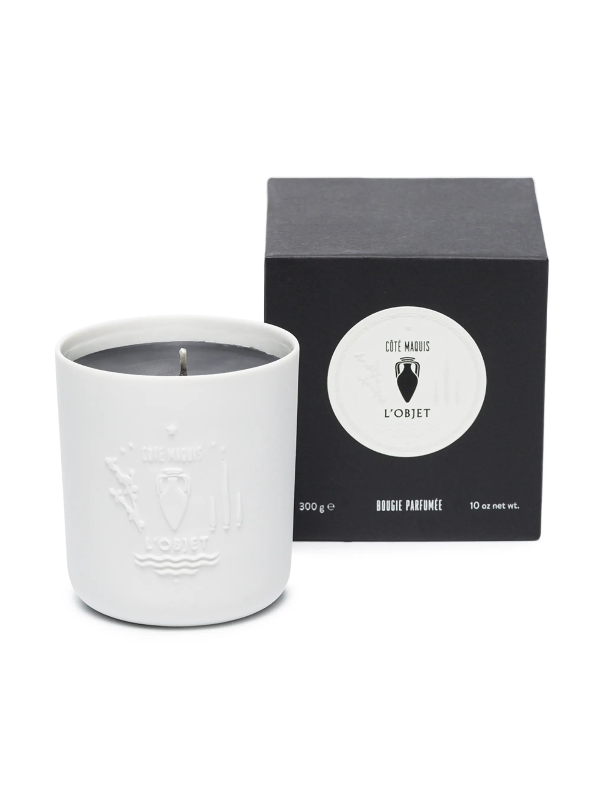 Côté Maquis embossed candle (300g)