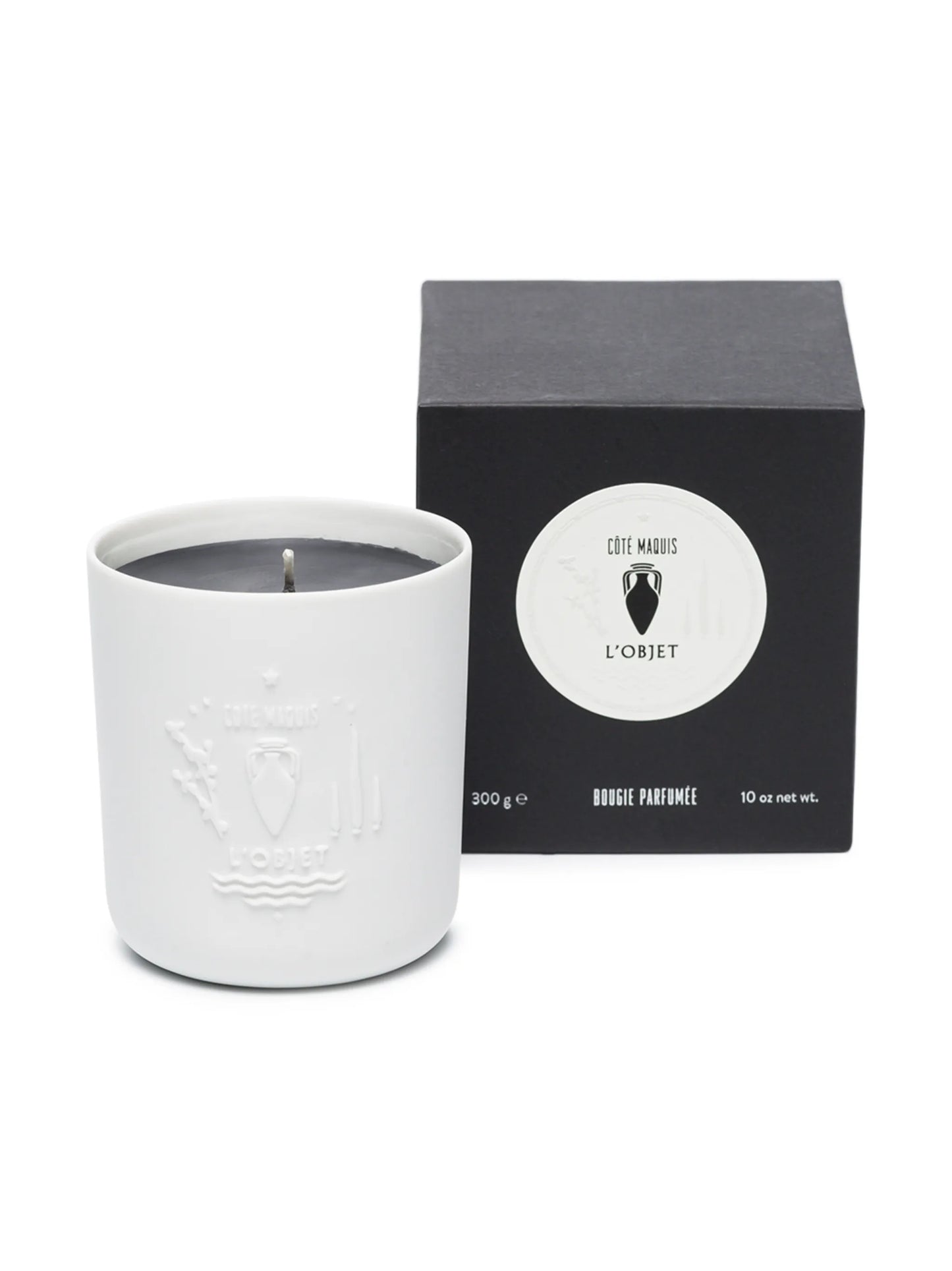 Côté Maquis embossed candle (300g)