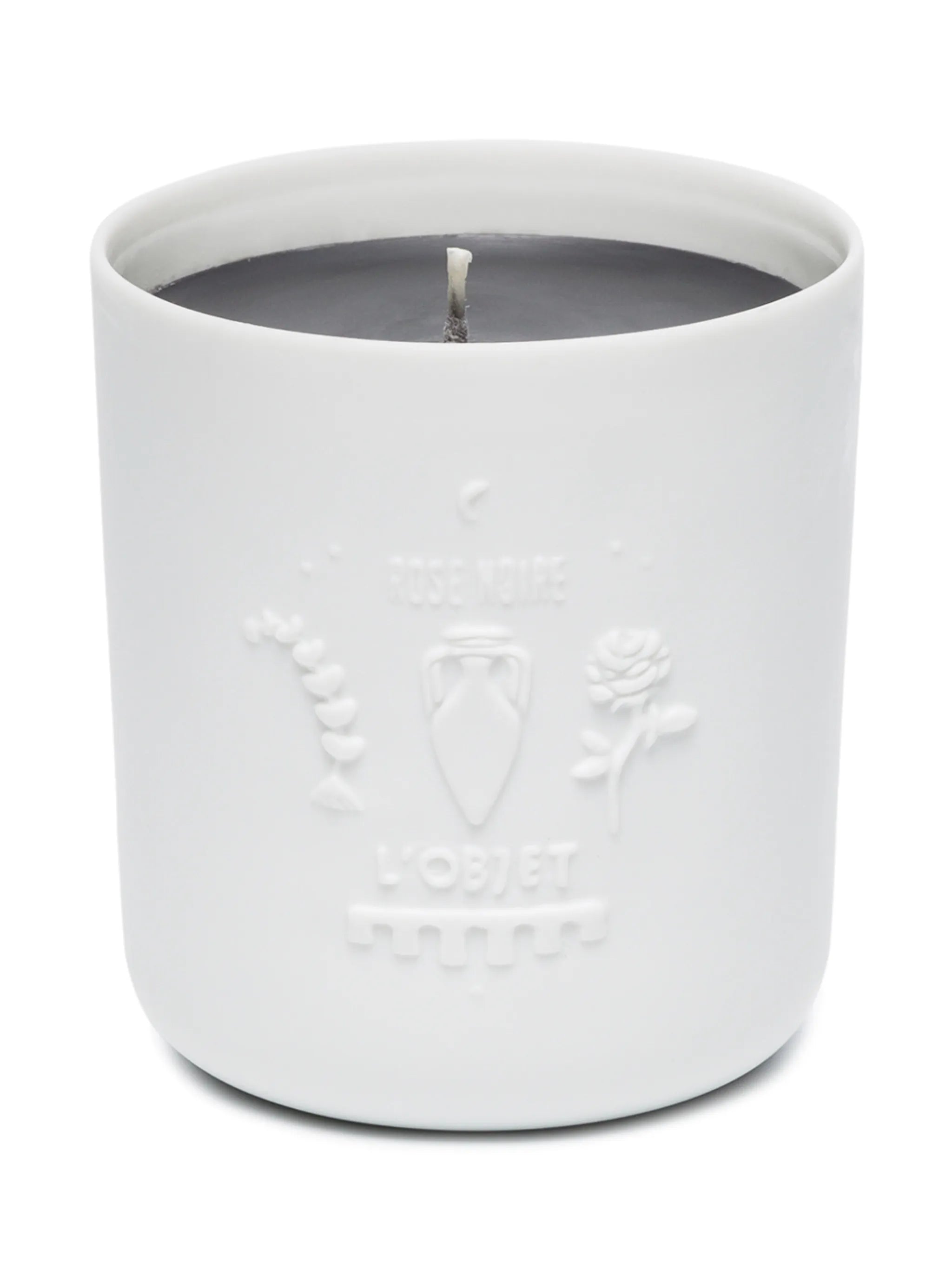 Rose Noire embossed candle (350gr)