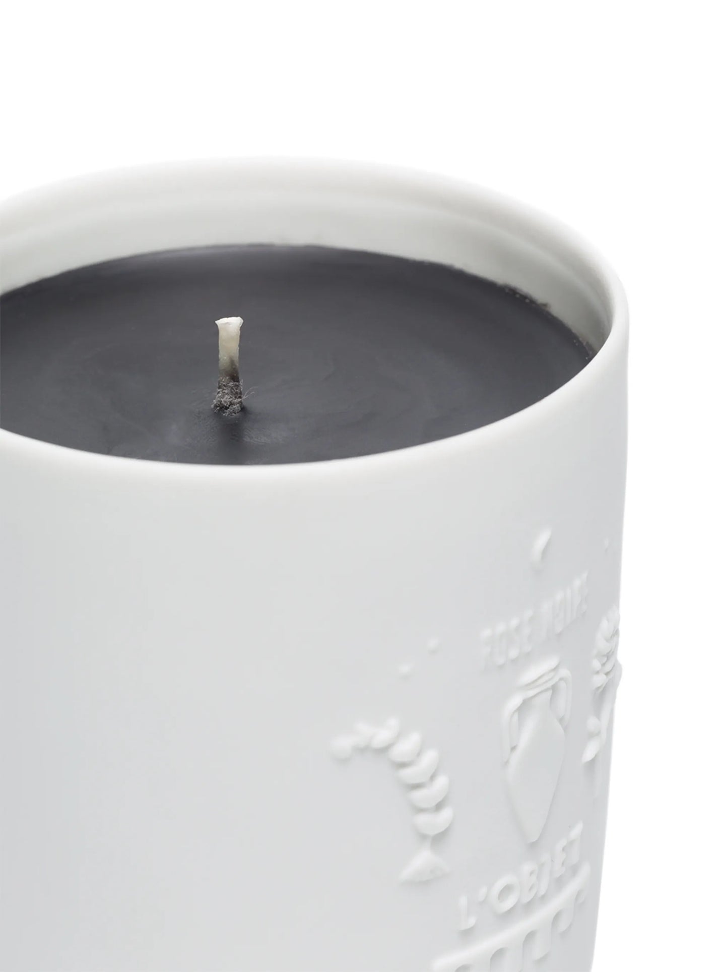 Rose Noire embossed candle (350gr)