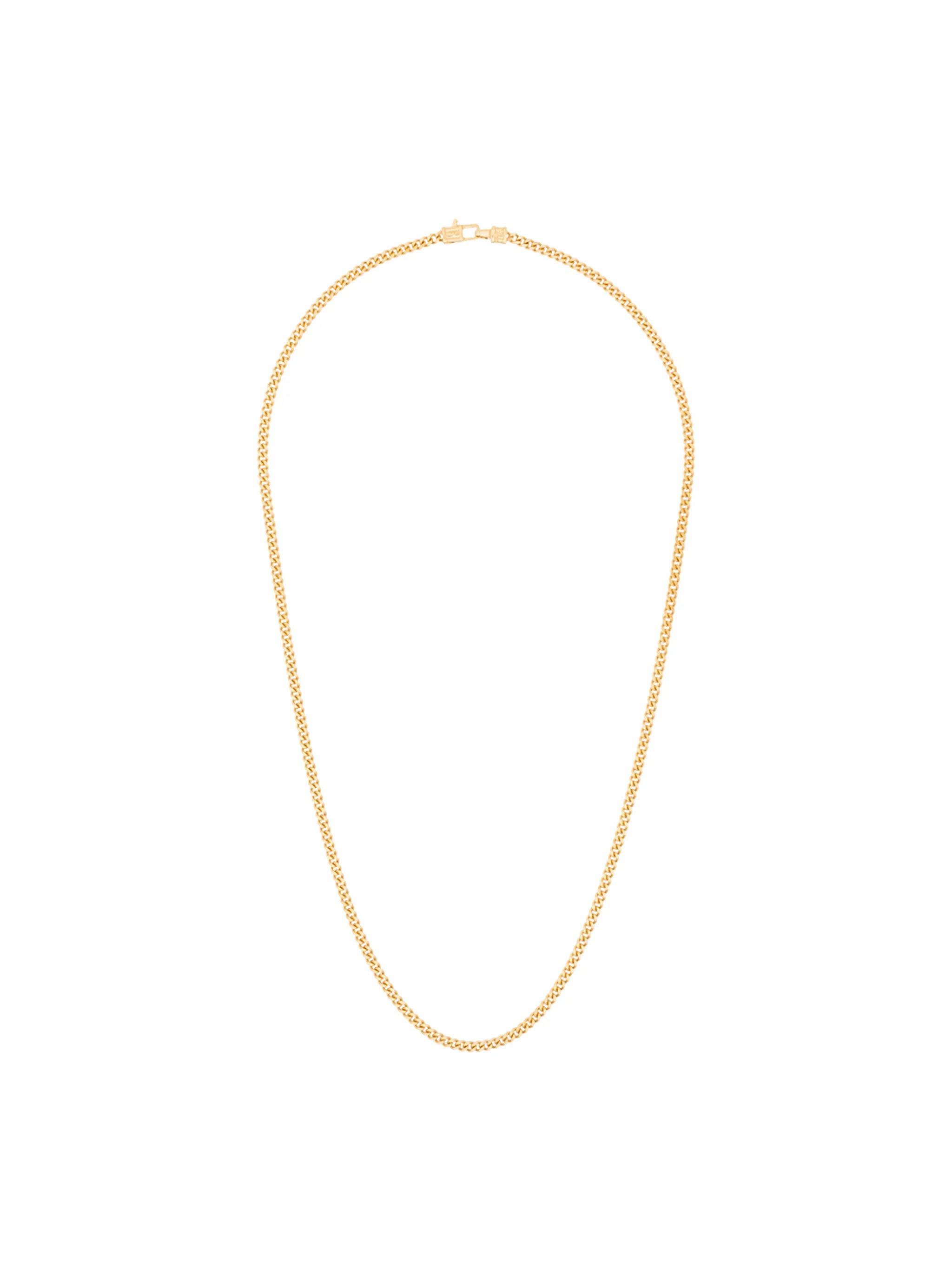 gold-plated sterling silver necklace