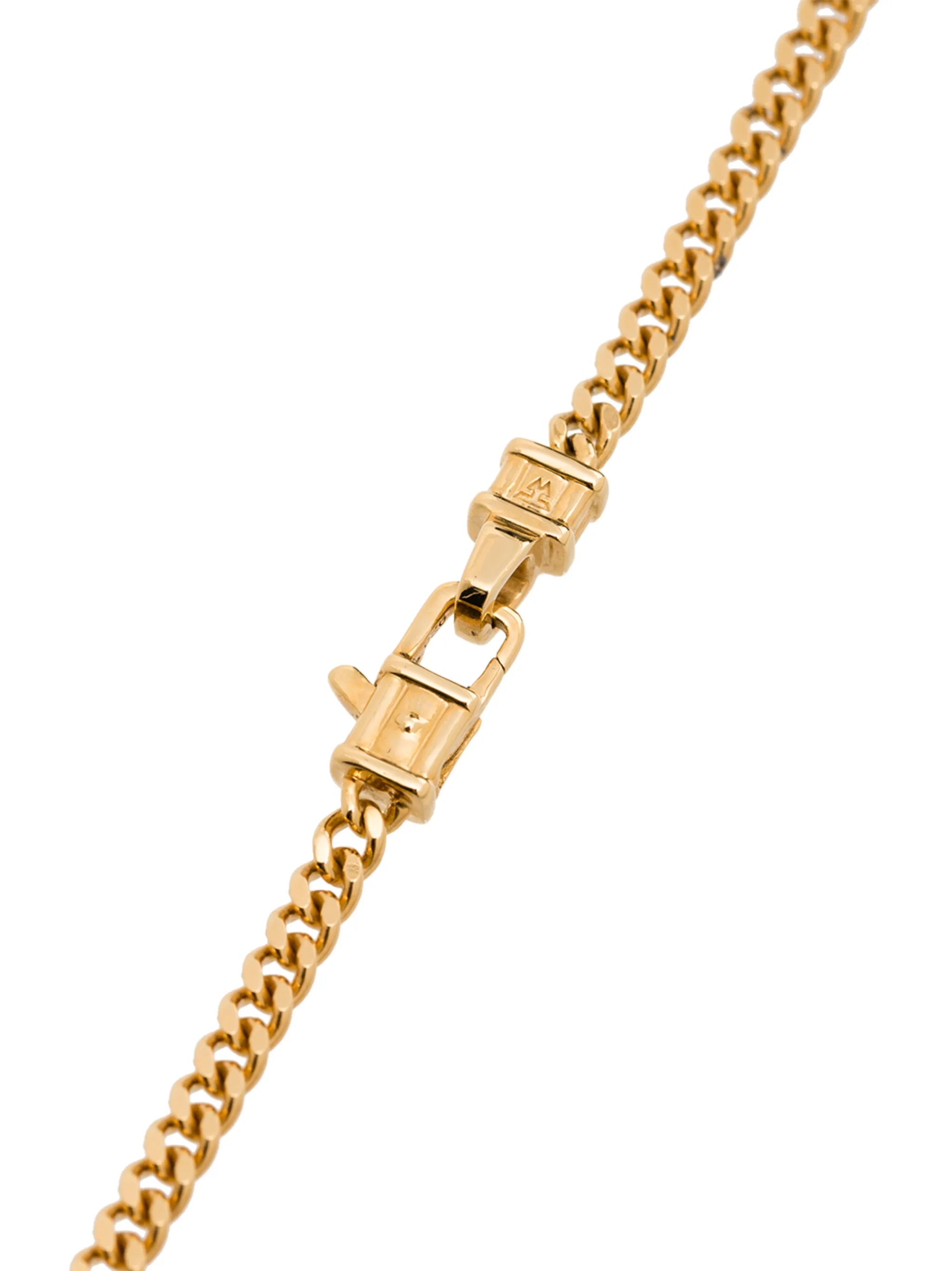 gold-plated sterling silver necklace