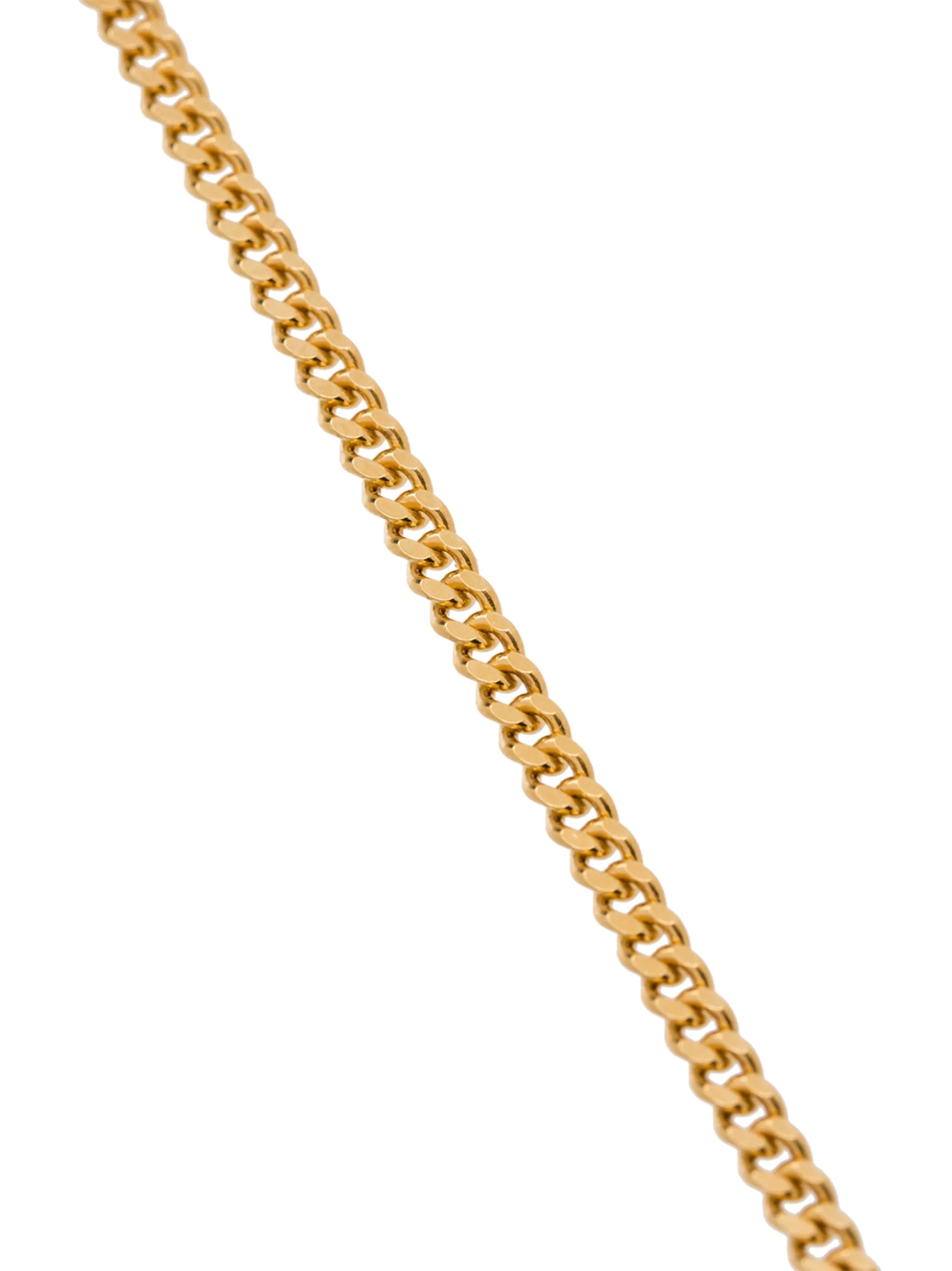gold-plated sterling silver necklace