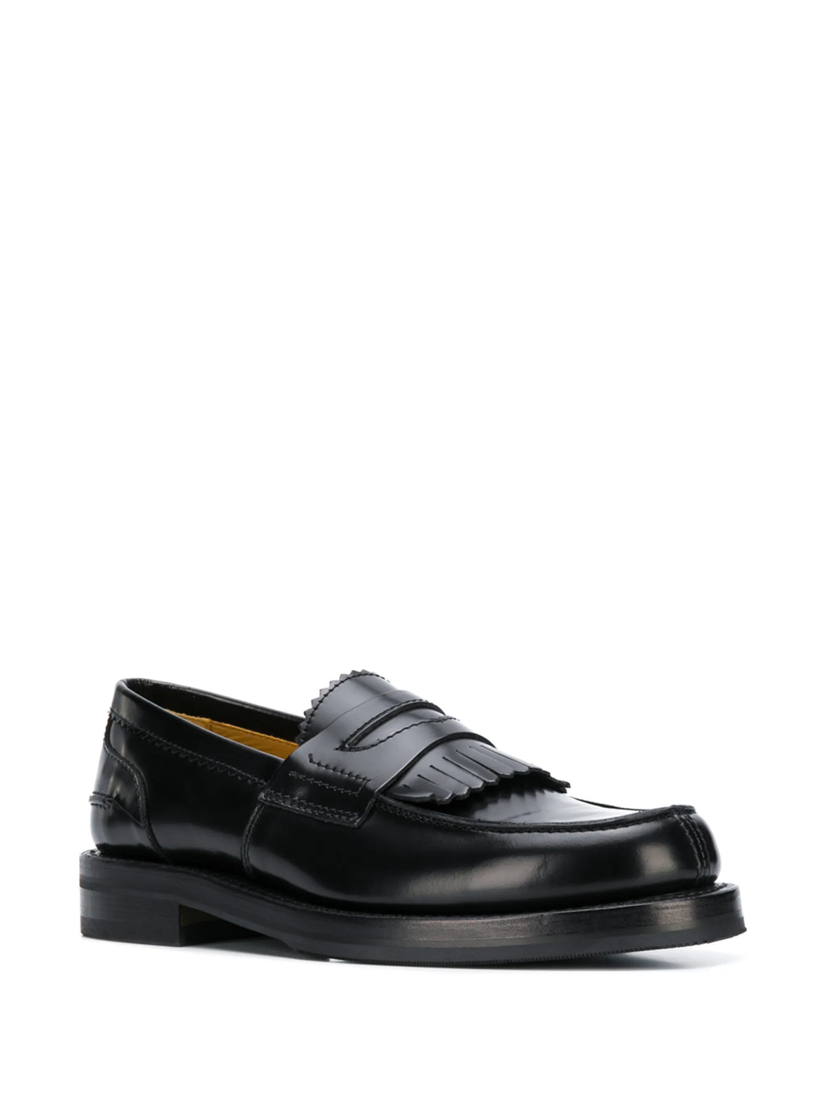 leather loafers